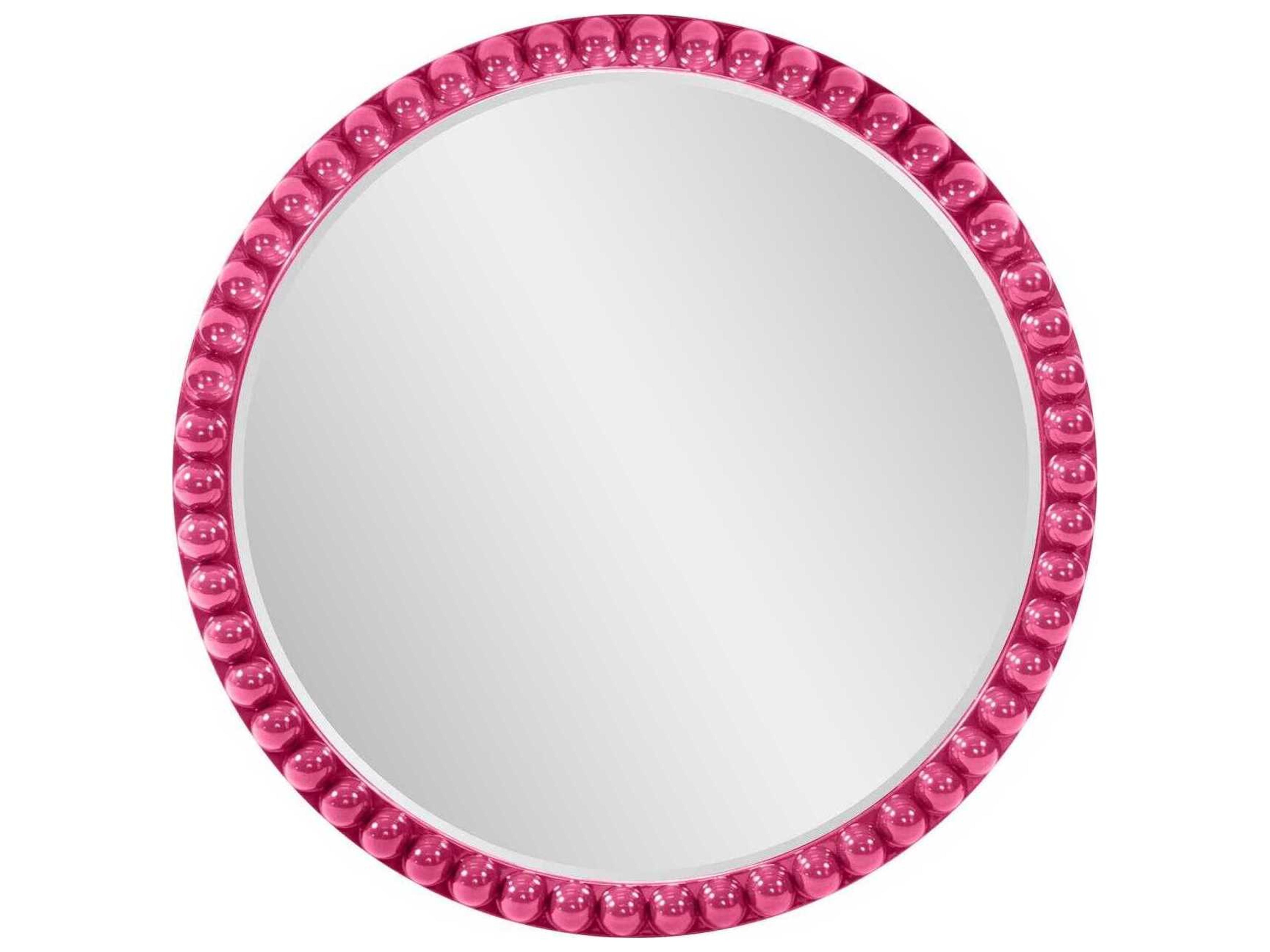 Howard Elliott Varsha Round Wall Mirror