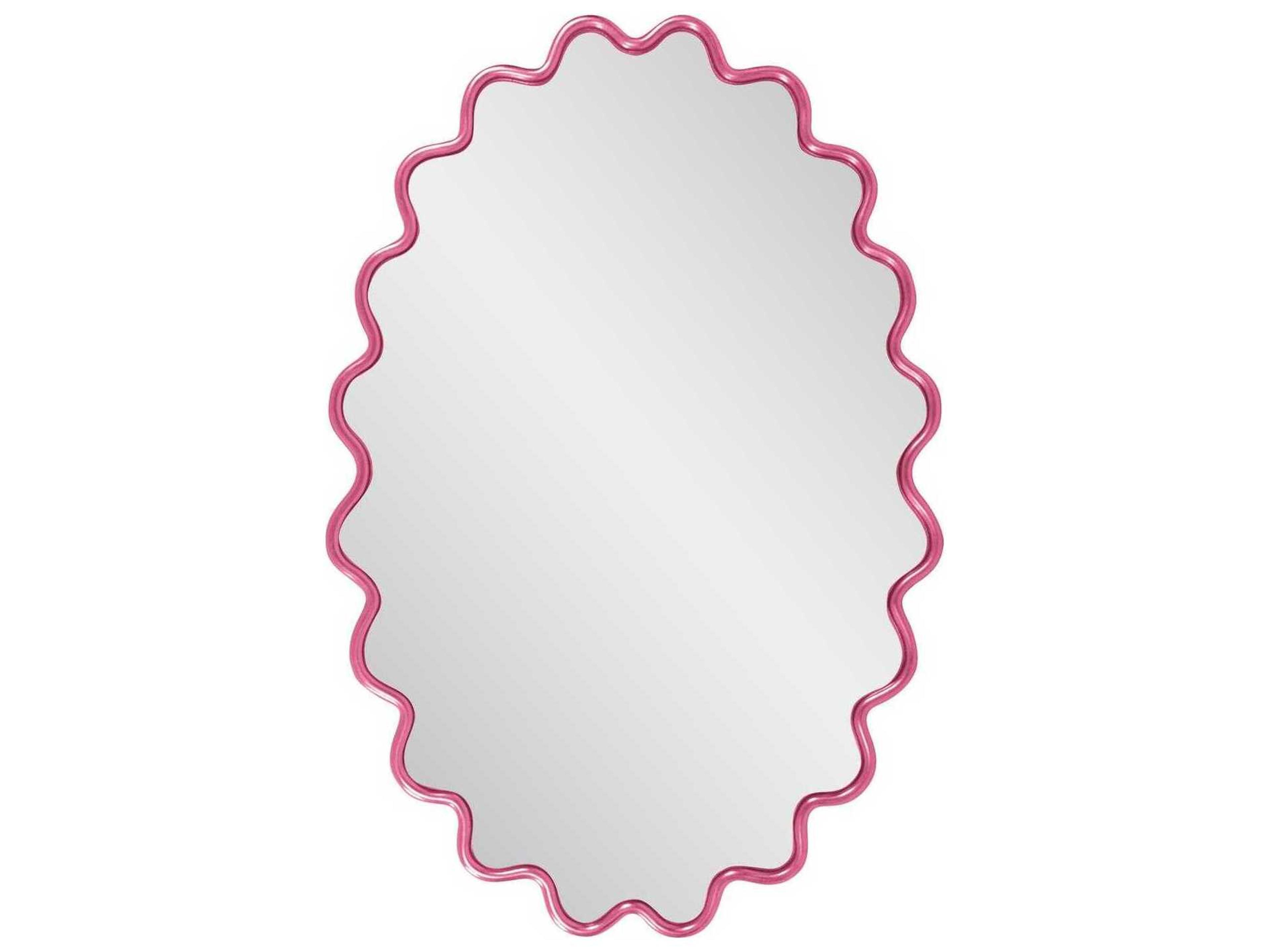 Howard Elliott Cloud Oval Wall Mirror