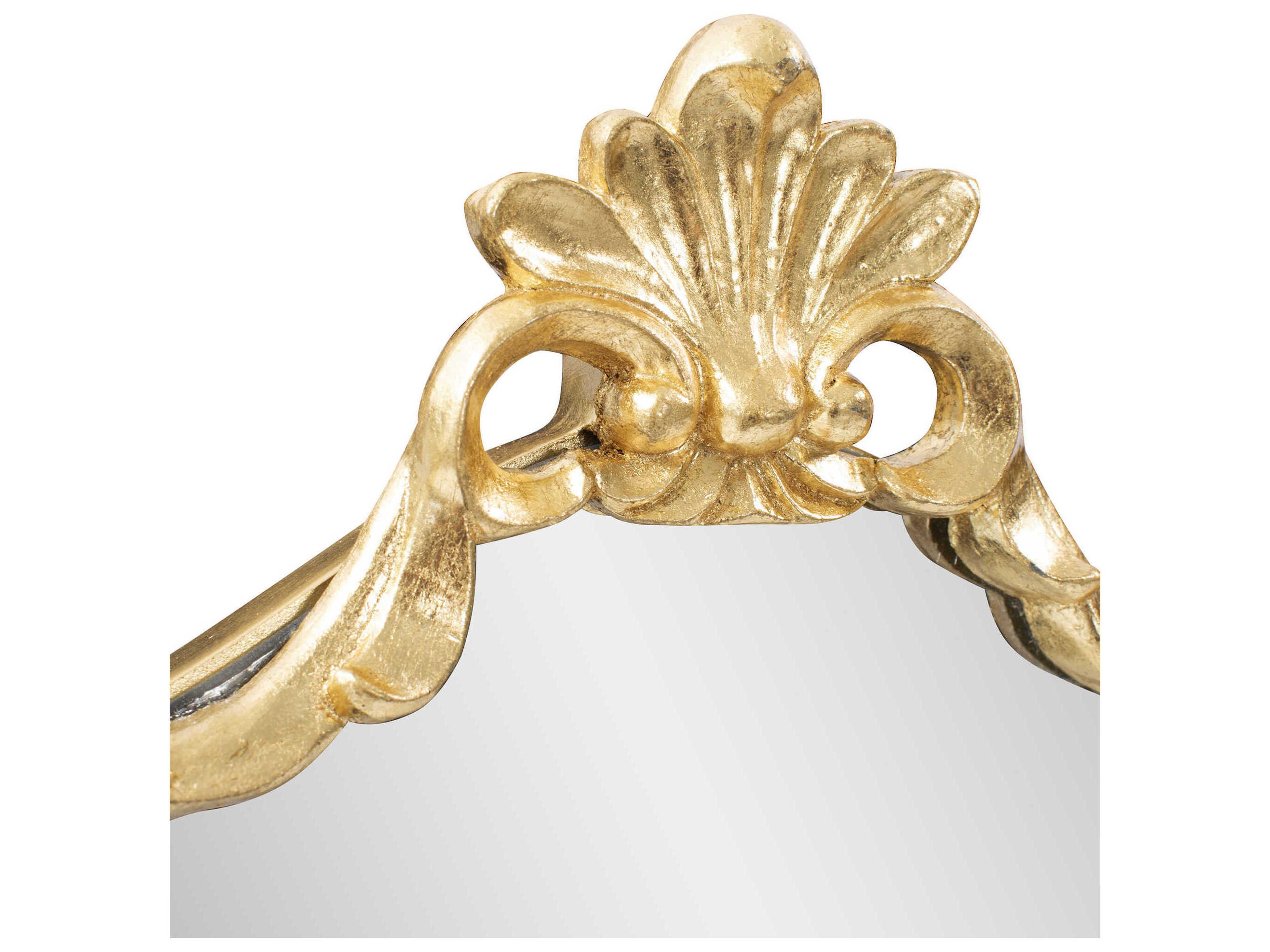 Howard Elliott St. James Gold Wall Mirror
