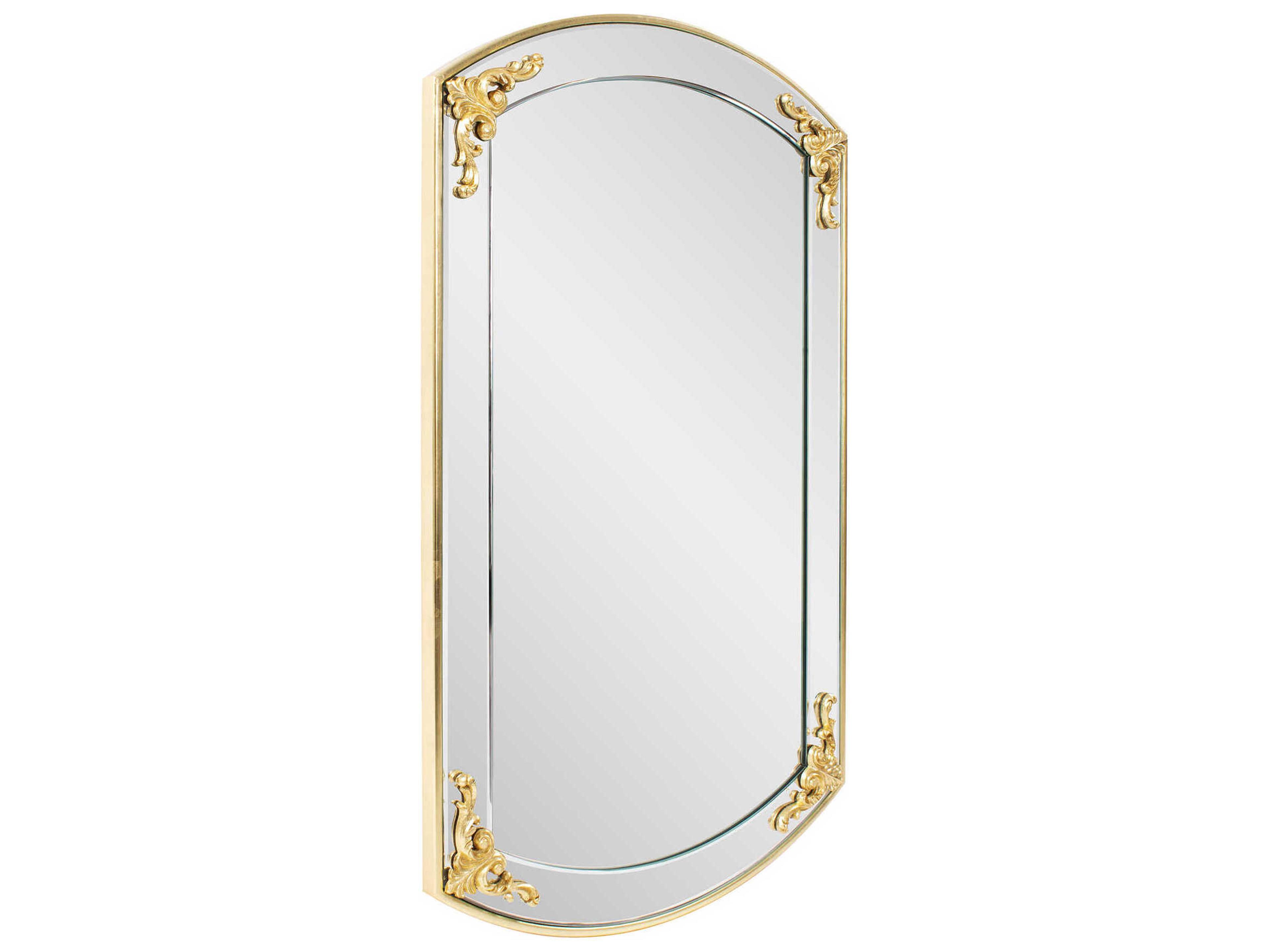 Howard Elliott Brockwell Gold Wall Mirror