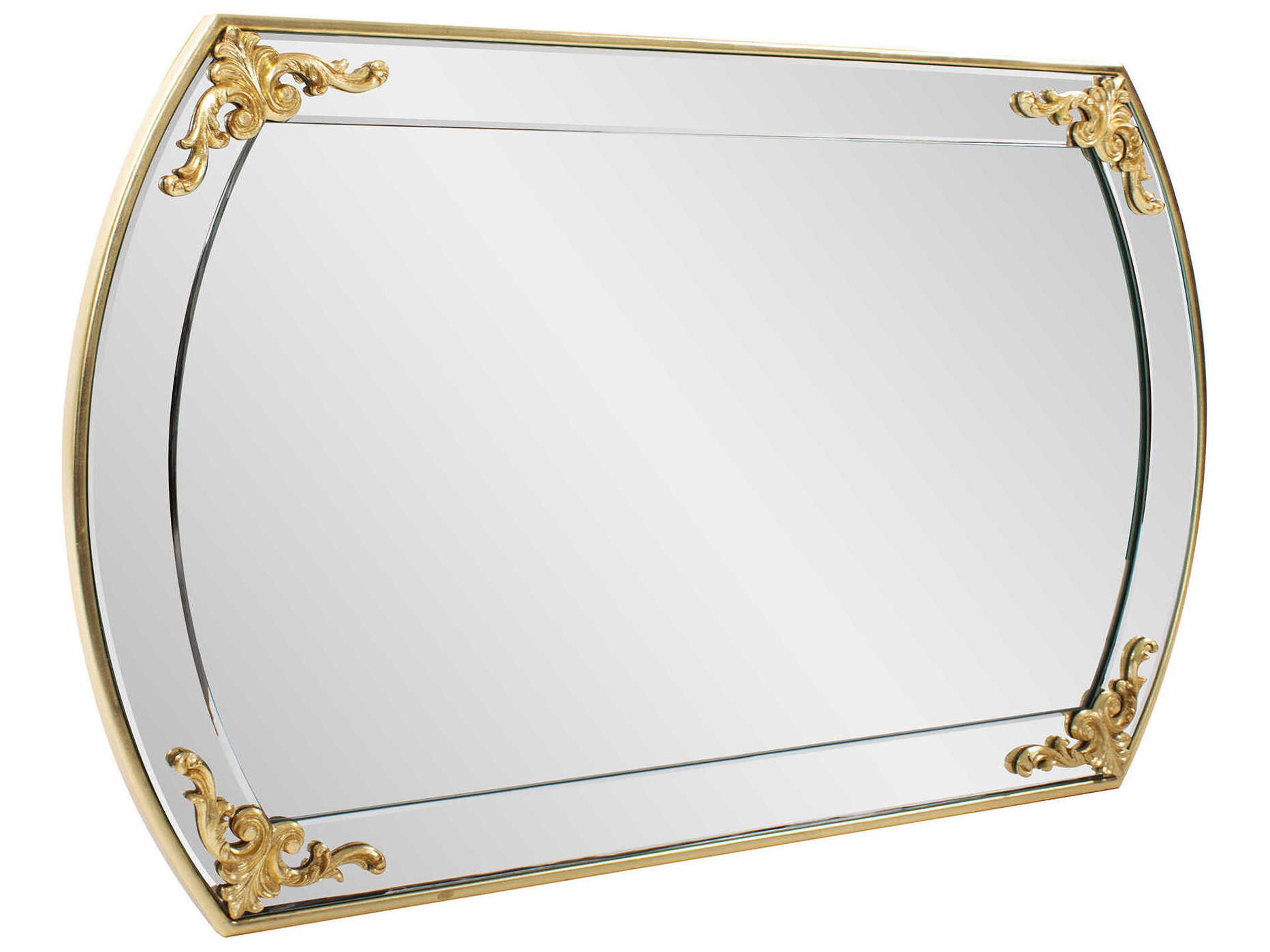 Howard Elliott Brockwell Gold Wall Mirror