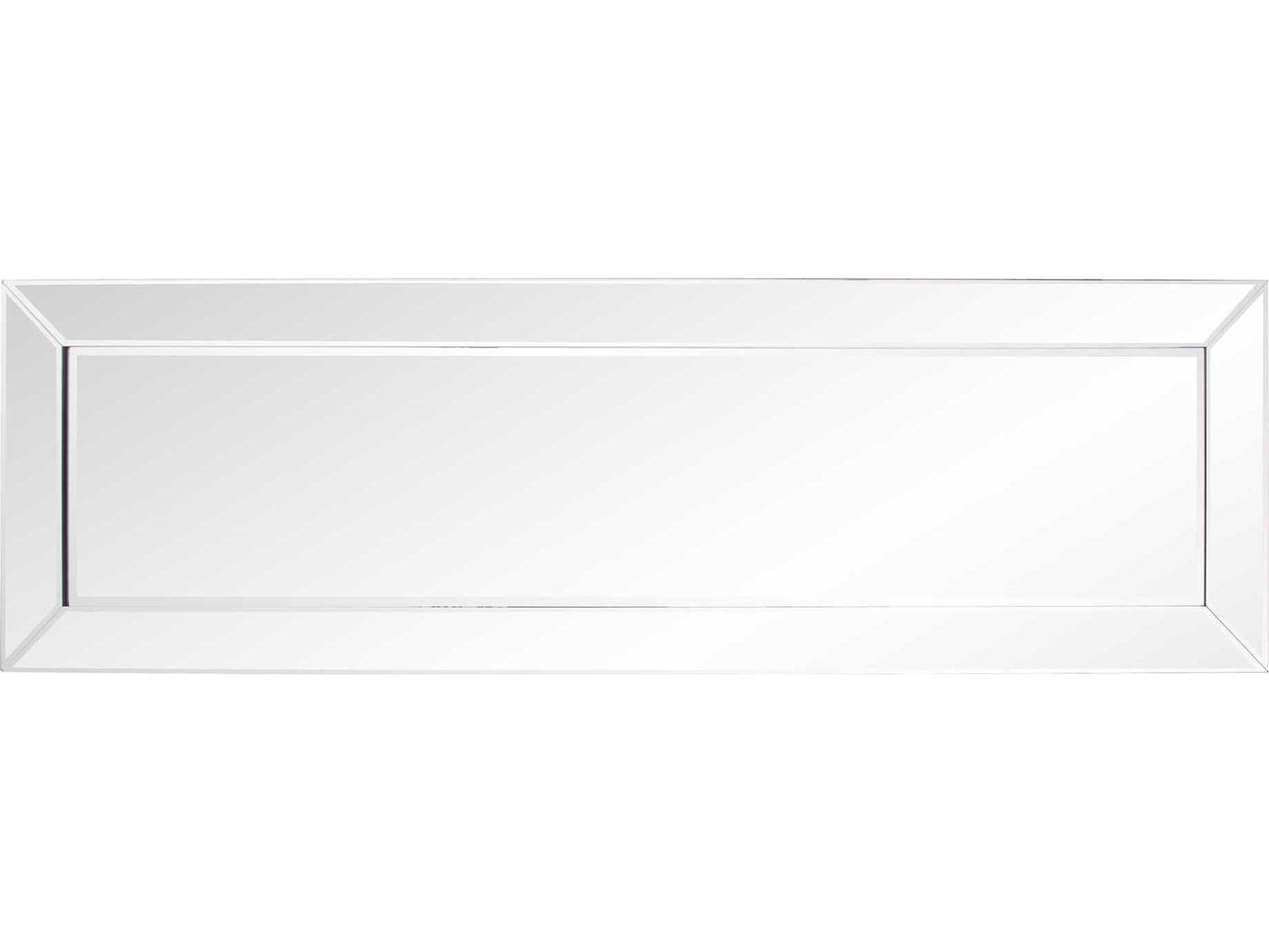 Howard Elliott Camden Clear Rectangular Wall Mirror