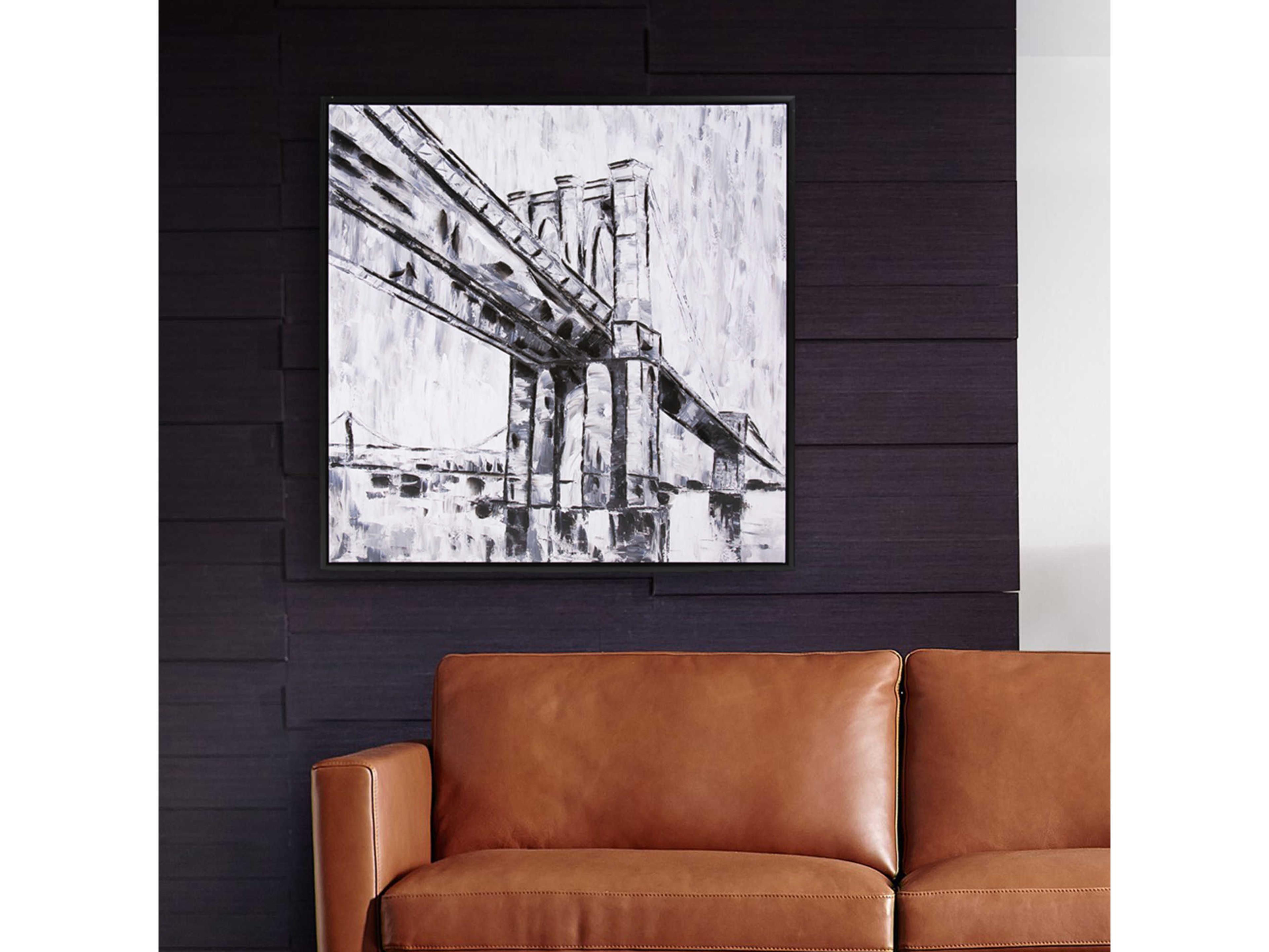 Howard Elliott Brooklyn Bridge Canvas Wall Art