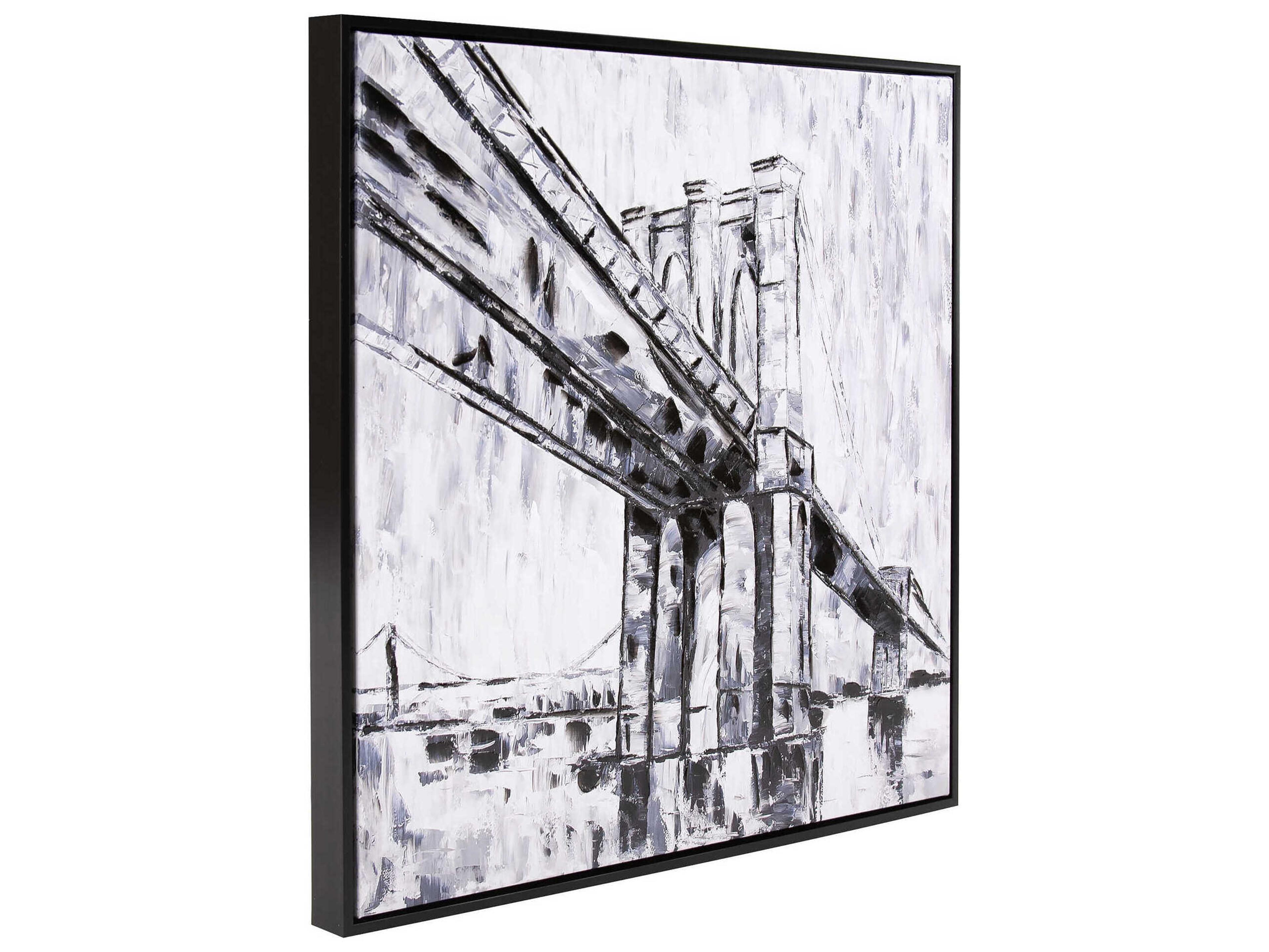 Howard Elliott Brooklyn Bridge Canvas Wall Art