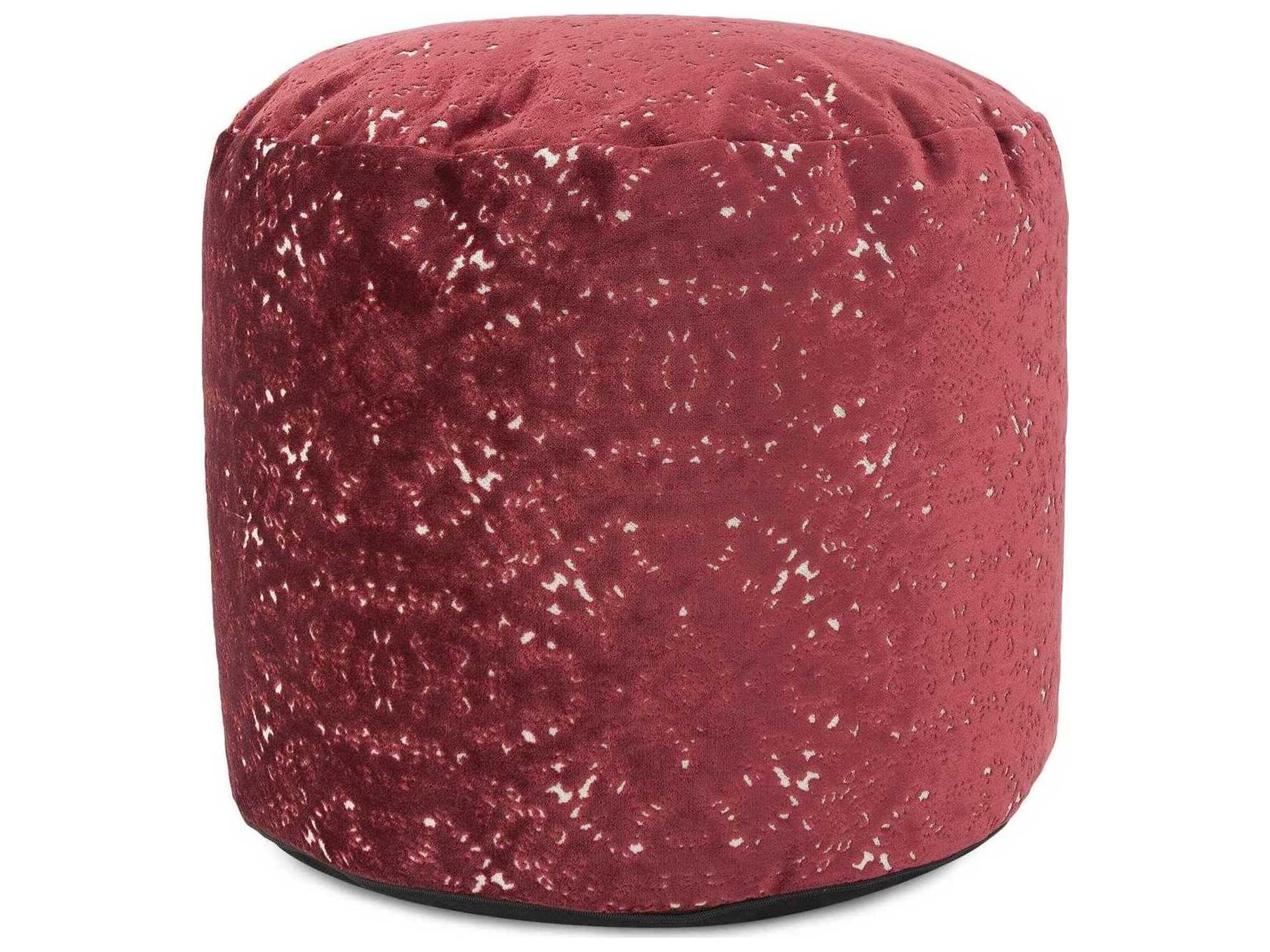 Howard Elliott Upholstered Tall Pouf