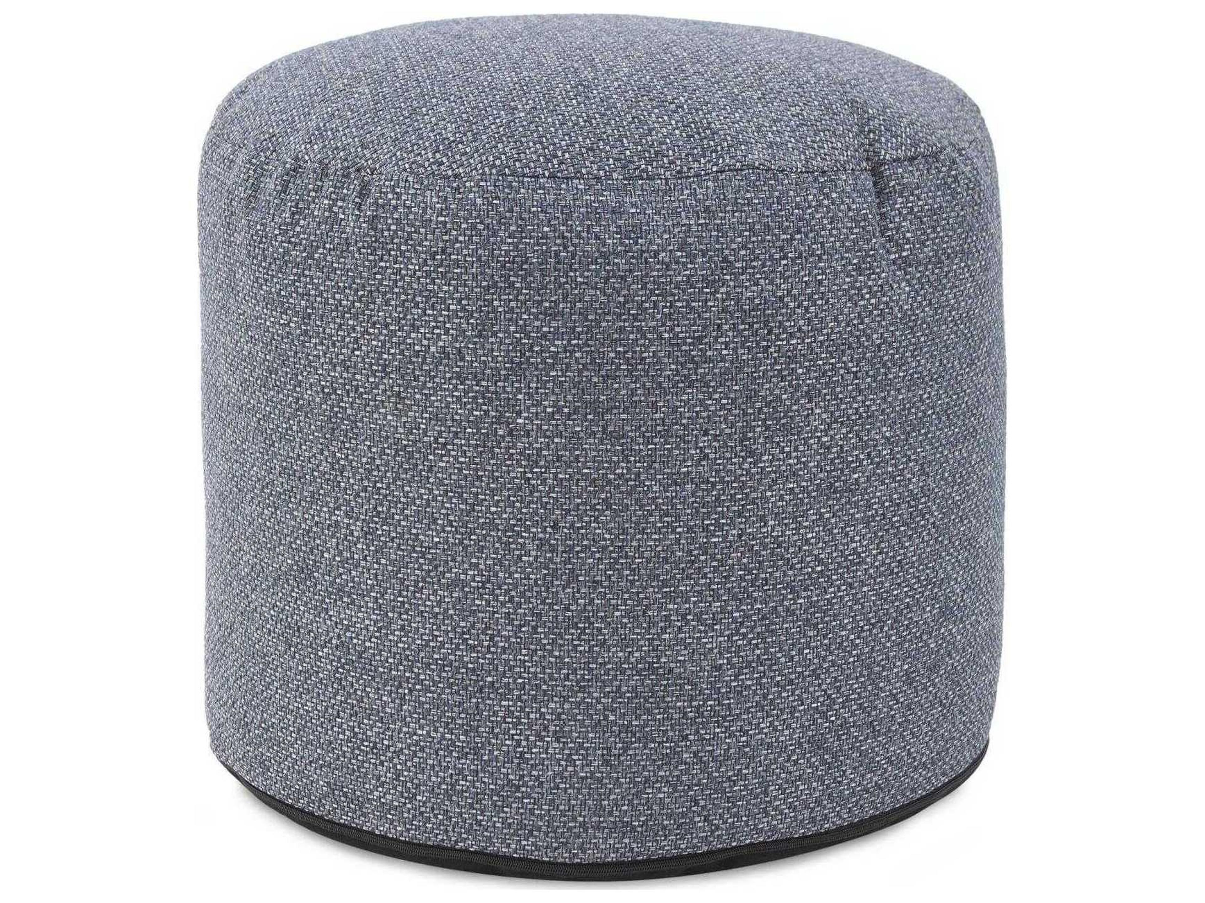 Howard Elliott Upholstered Tall Pouf