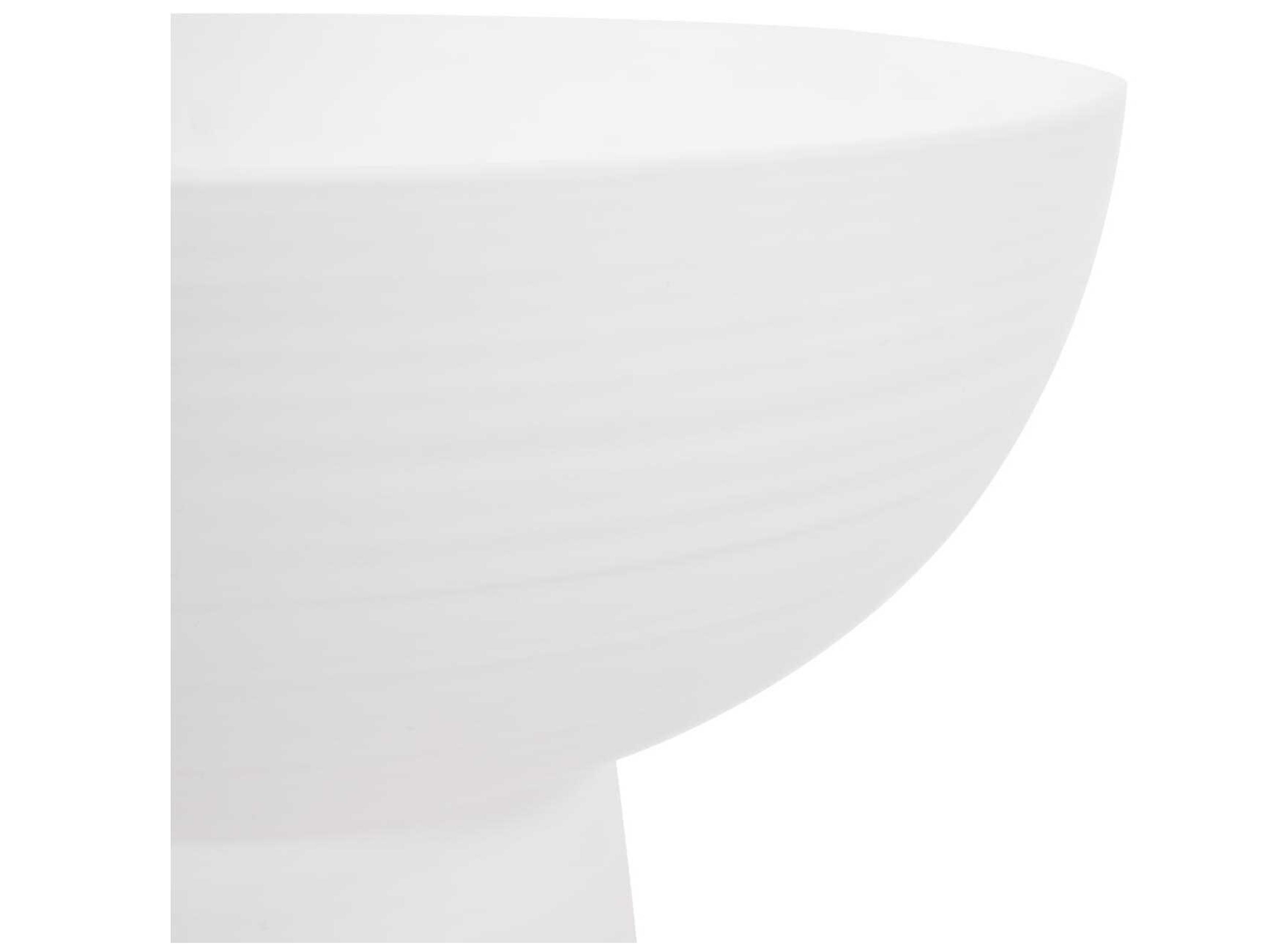Howard Elliott Ryman Ultra White Ceramic Decorative Bowl
