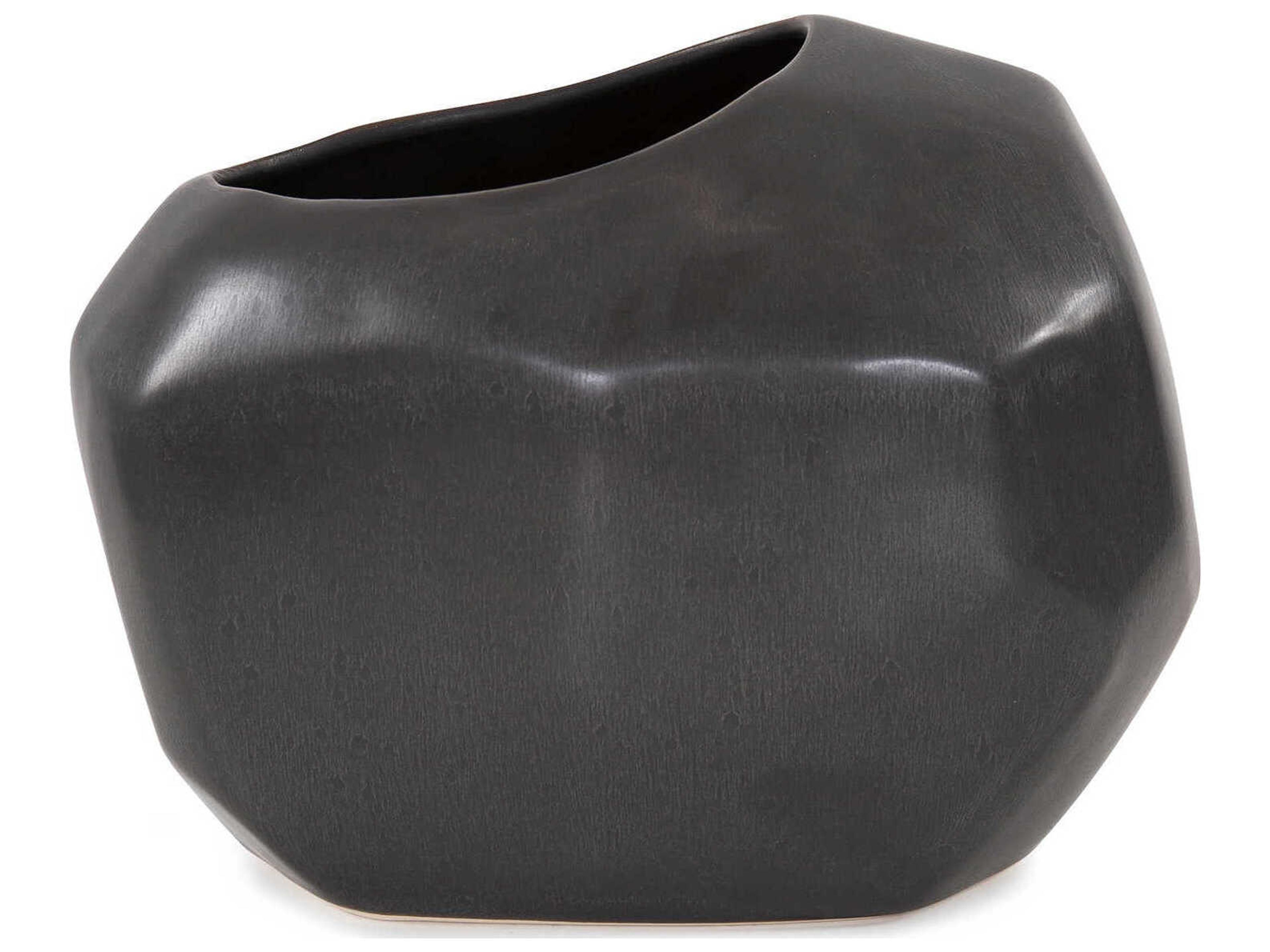 Howard Elliott Gray Graphite Vase