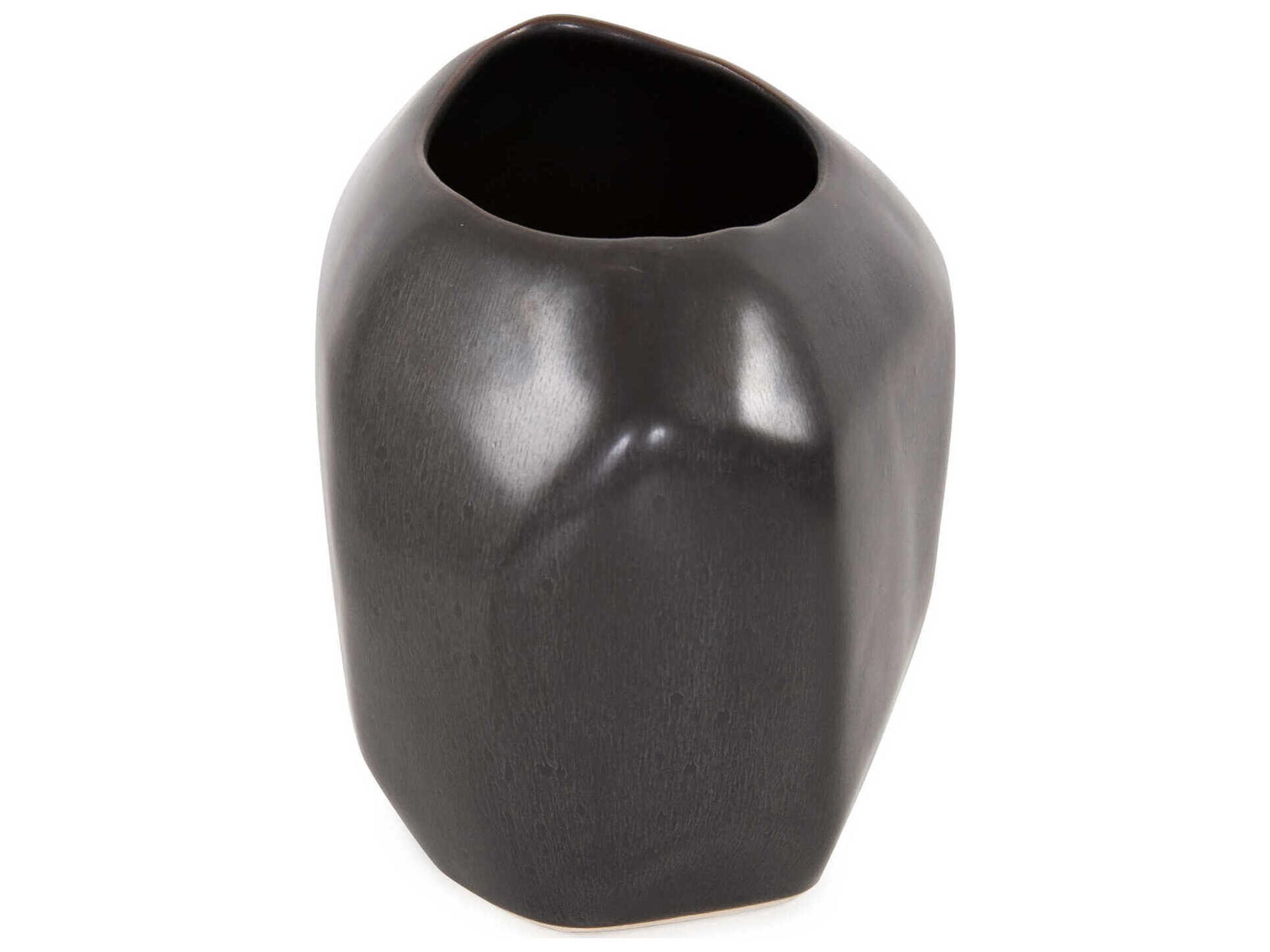 Howard Elliott Gray Graphite Vase