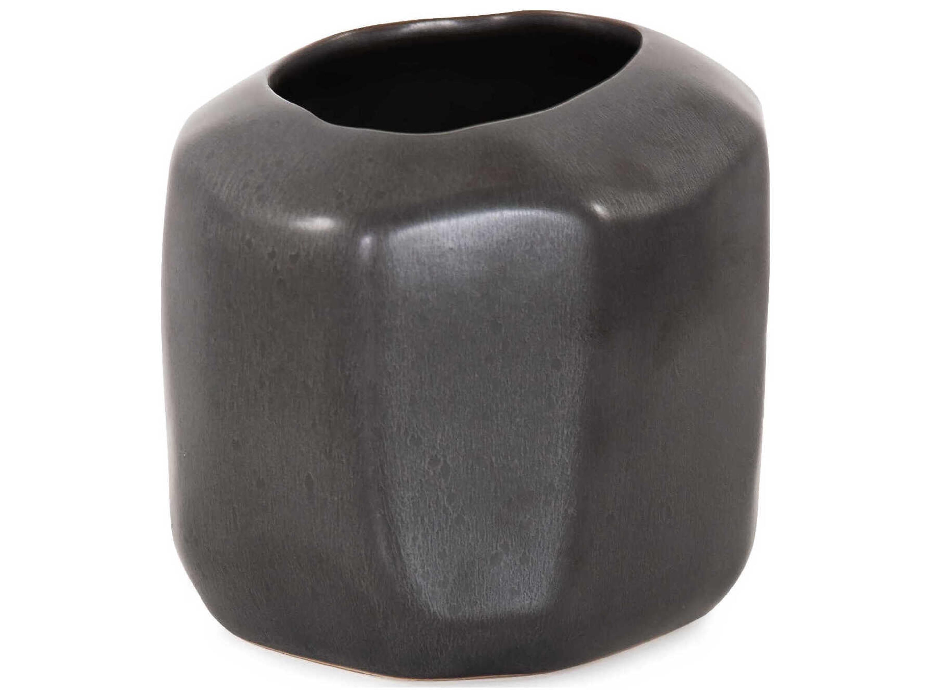 Howard Elliott Gray Graphite Vase