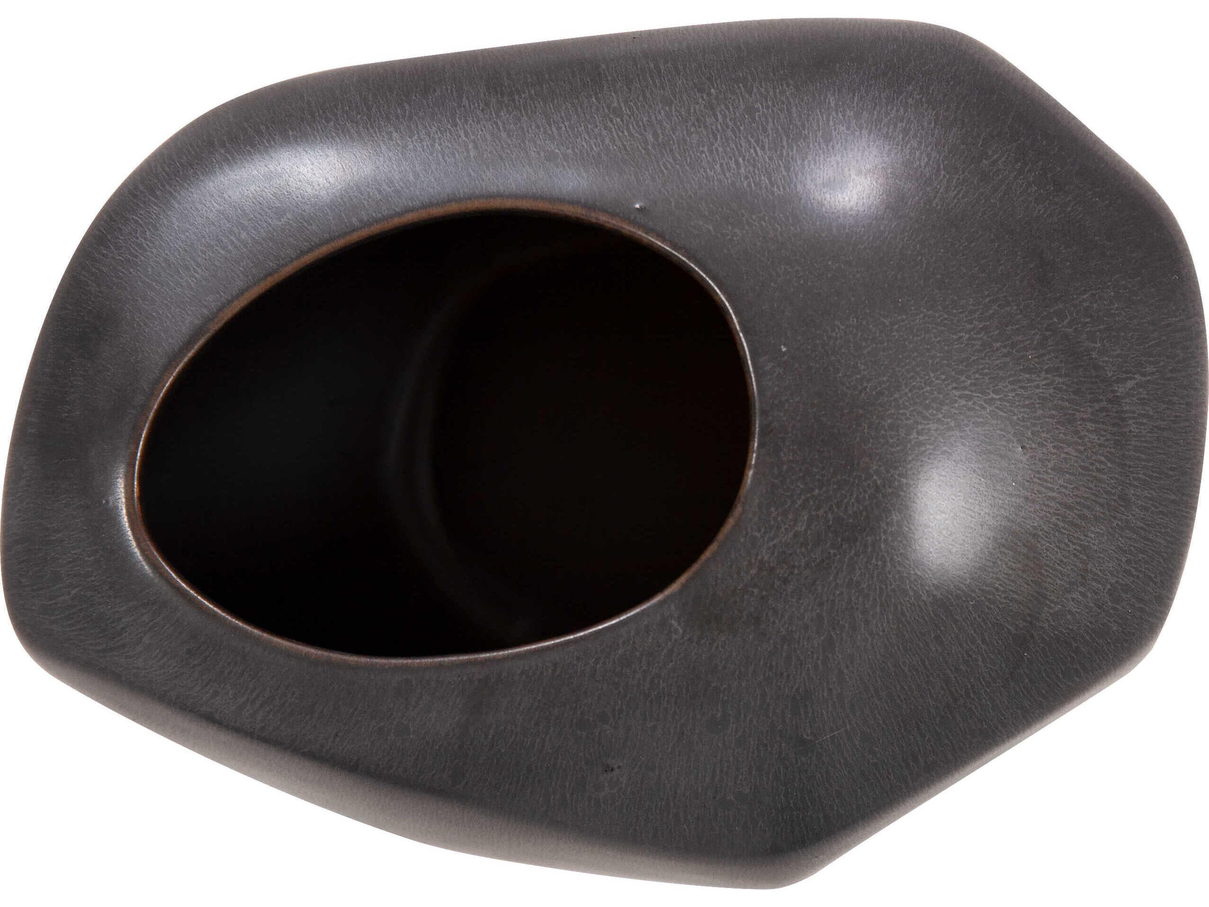 Howard Elliott Gray Graphite Vase