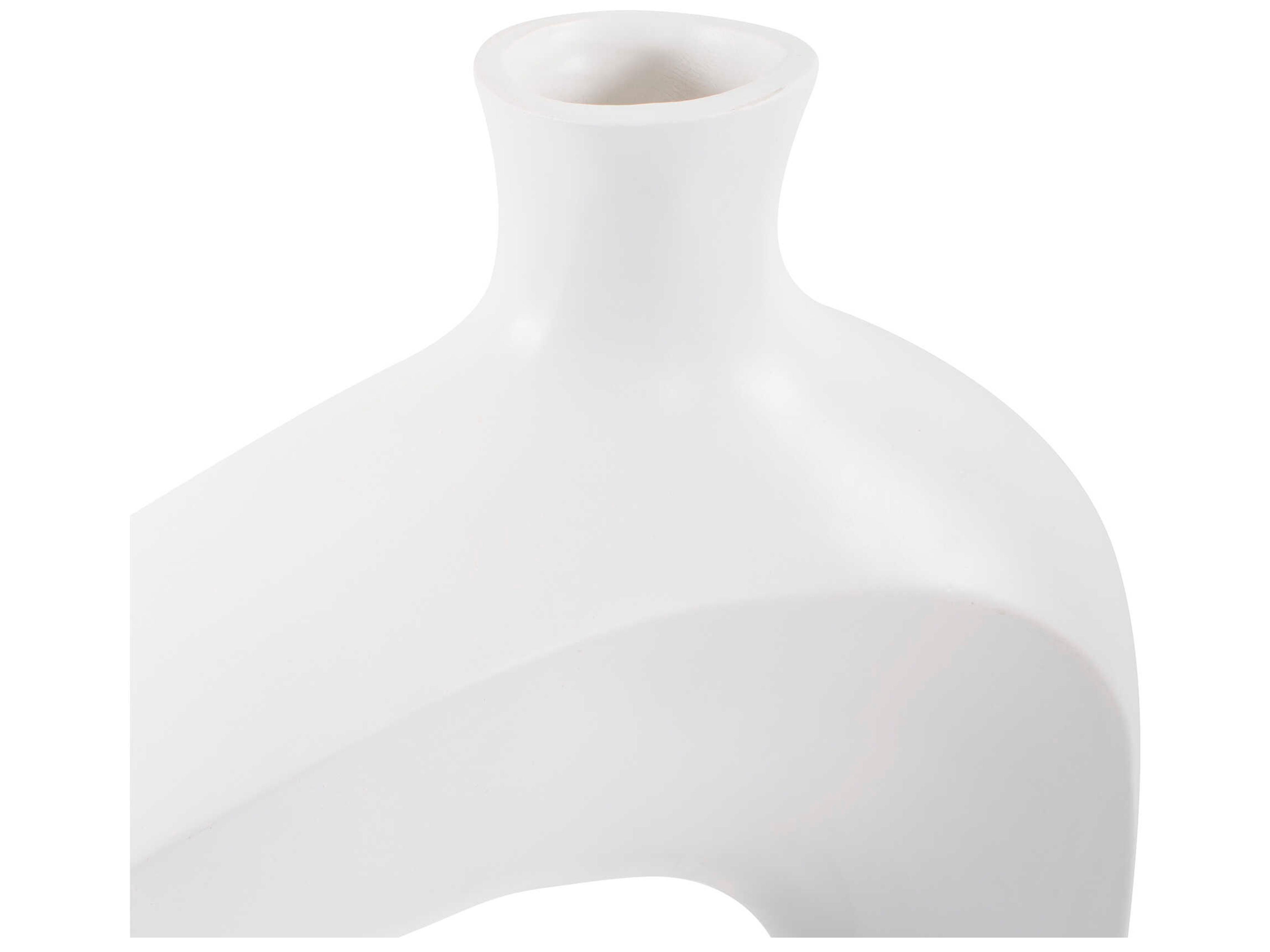 Howard Elliott Hayden Matte White Vase