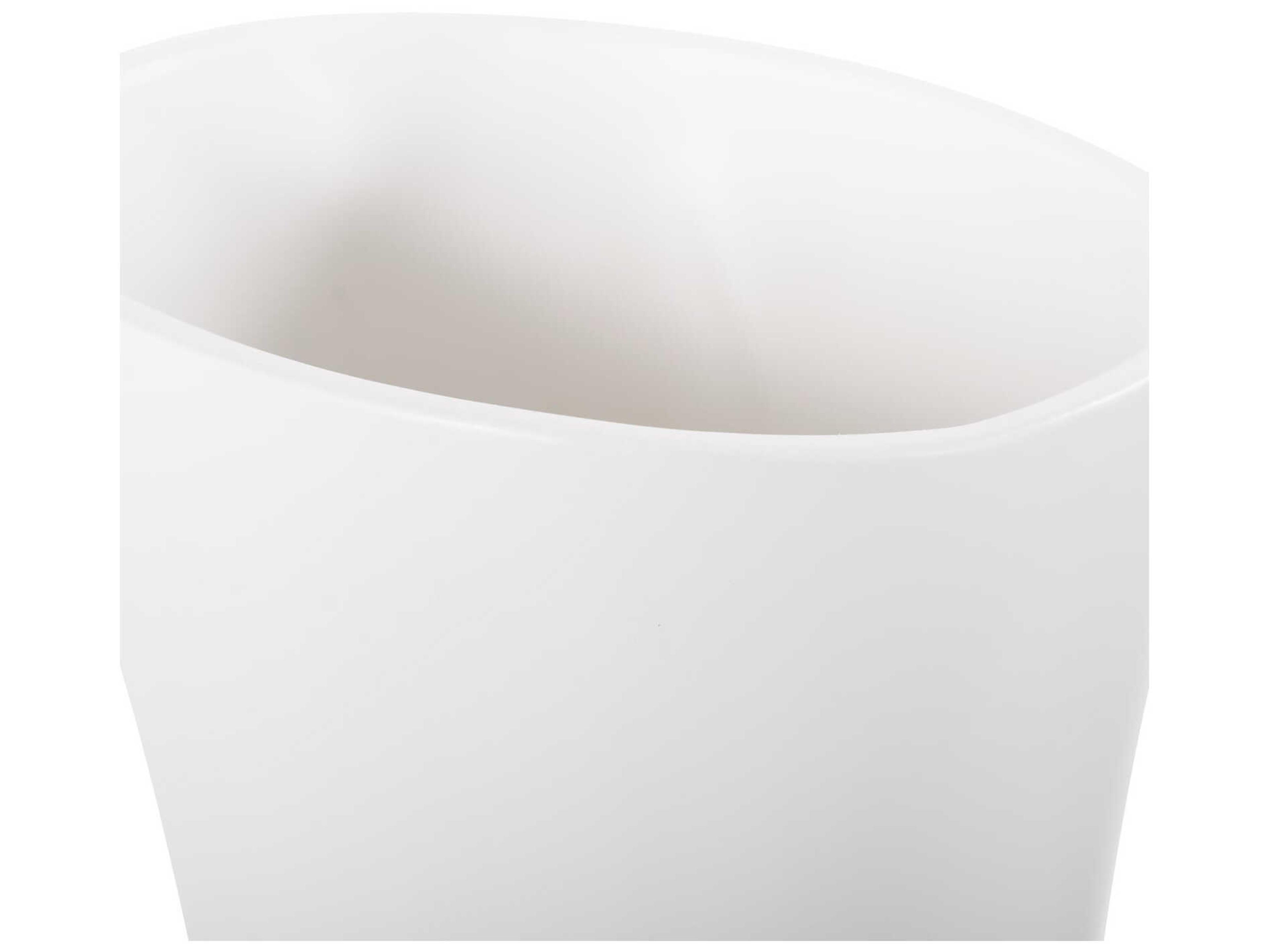 Howard Elliott Larek Matte White Vase