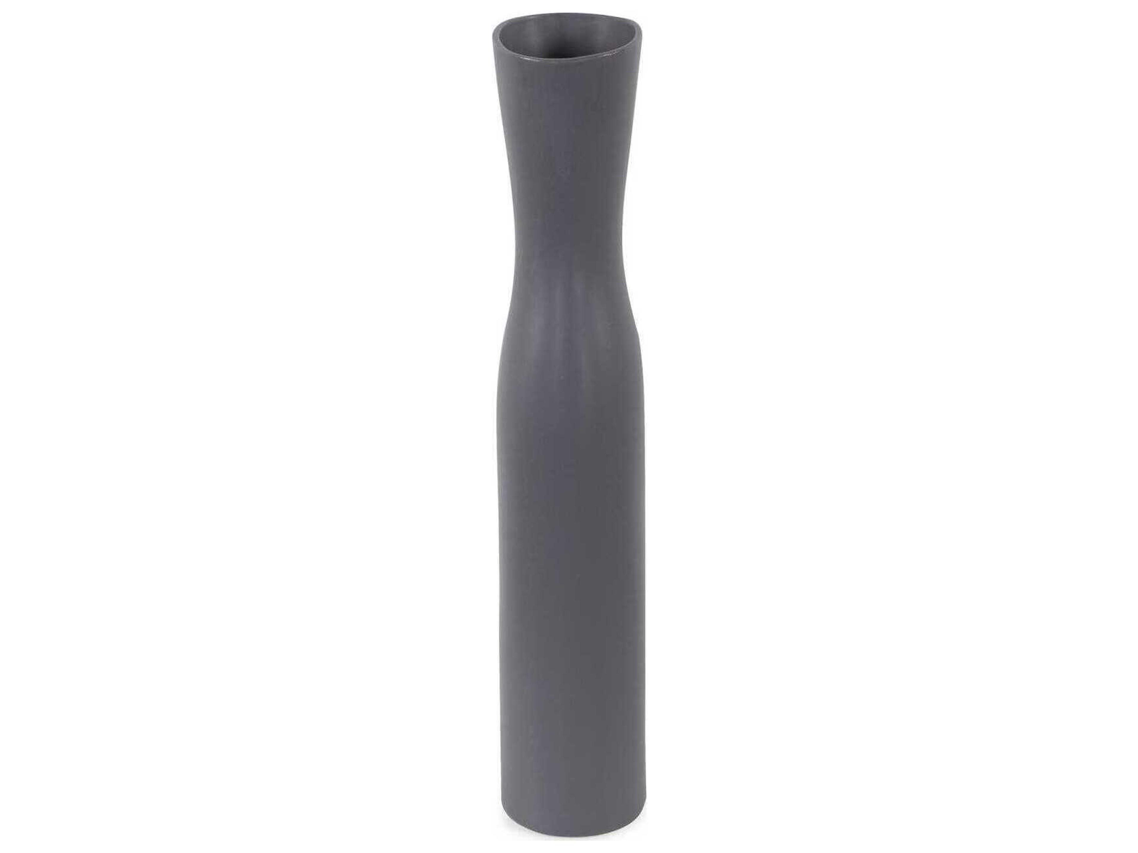 Howard Elliott Larek Matte Gray Vase