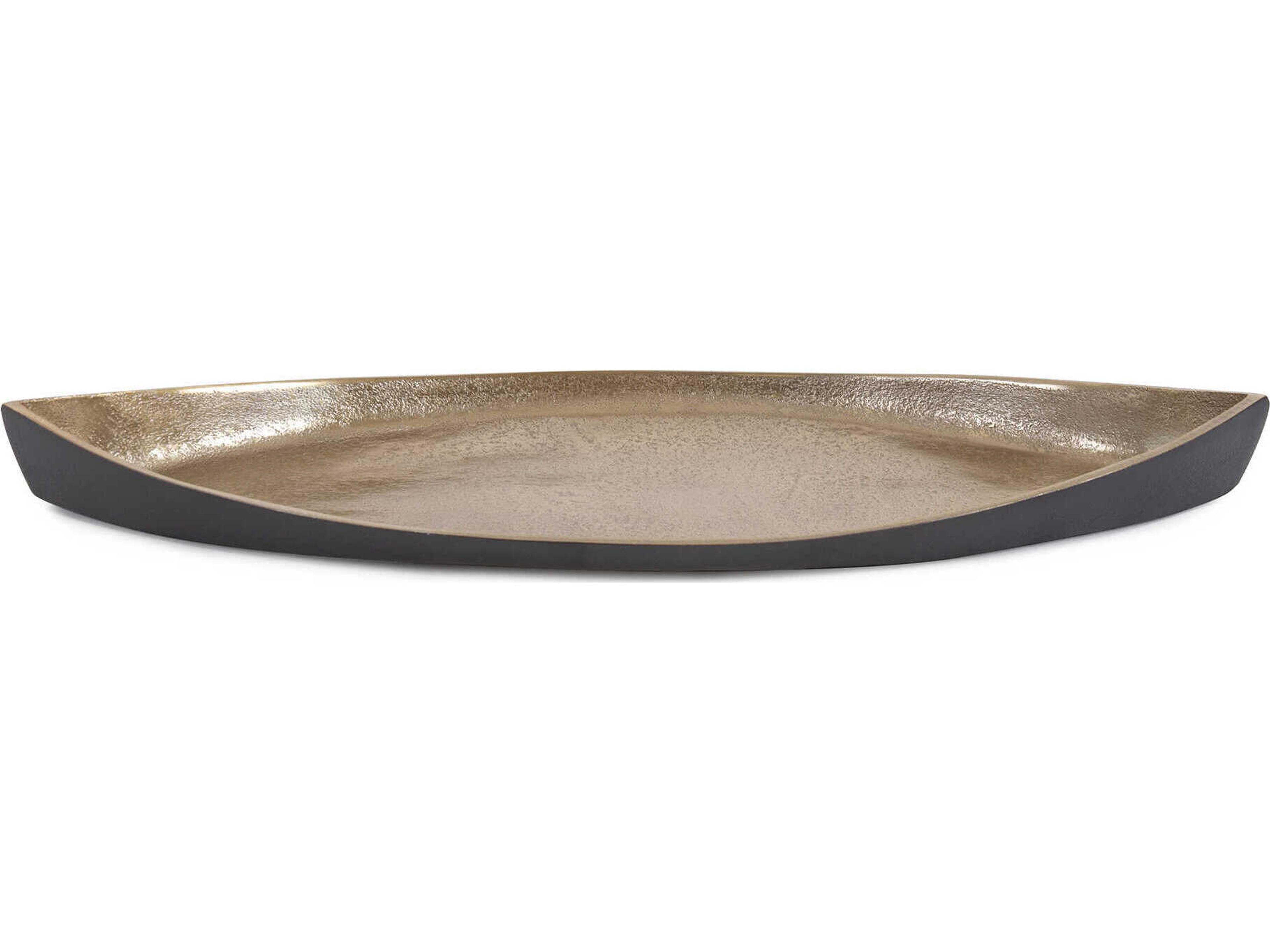 Jordan Gold Graphite Serving Tray