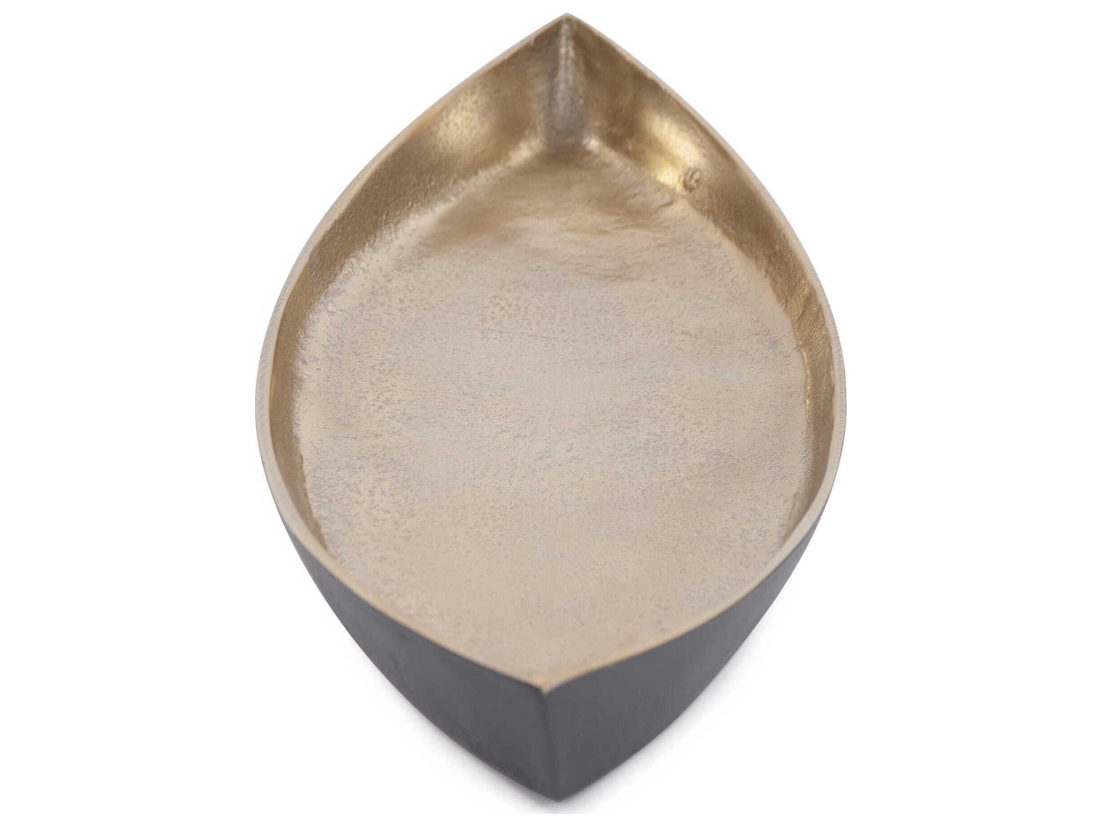 Howard Elliott Jordan Gold Graphite Serving Tray