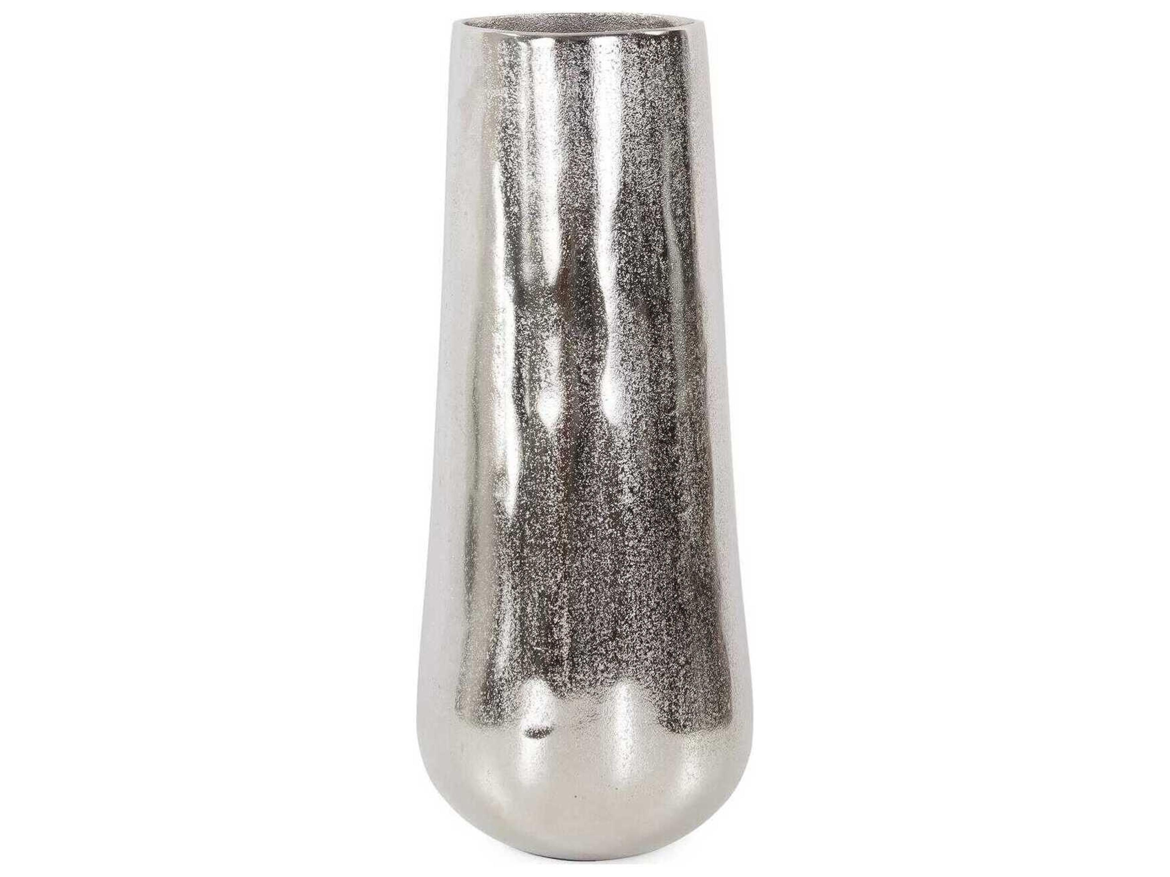 Howard Elliott Bayani Bright Silver Vase