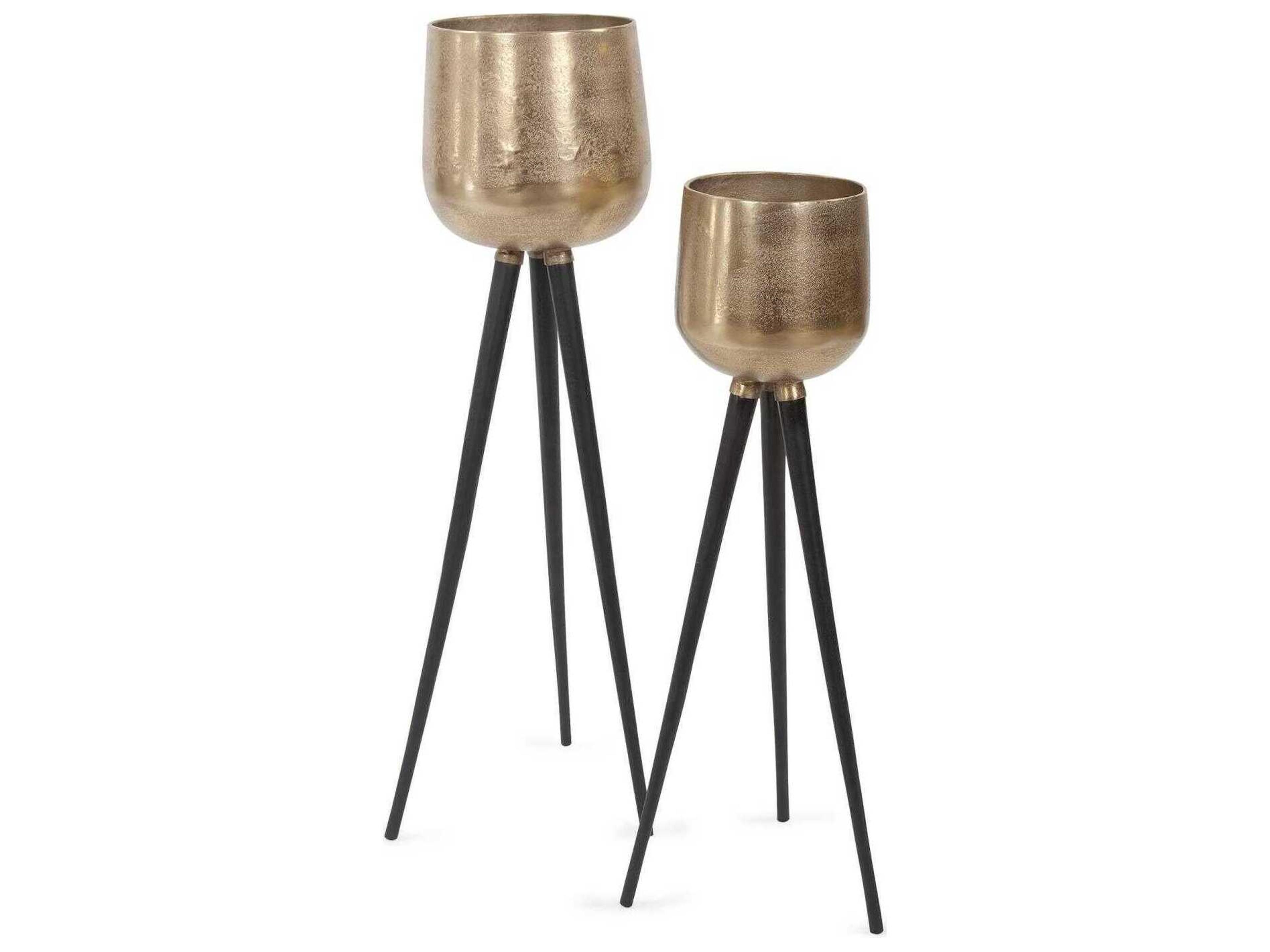 Howard Elliott Finn Black Gold Planter