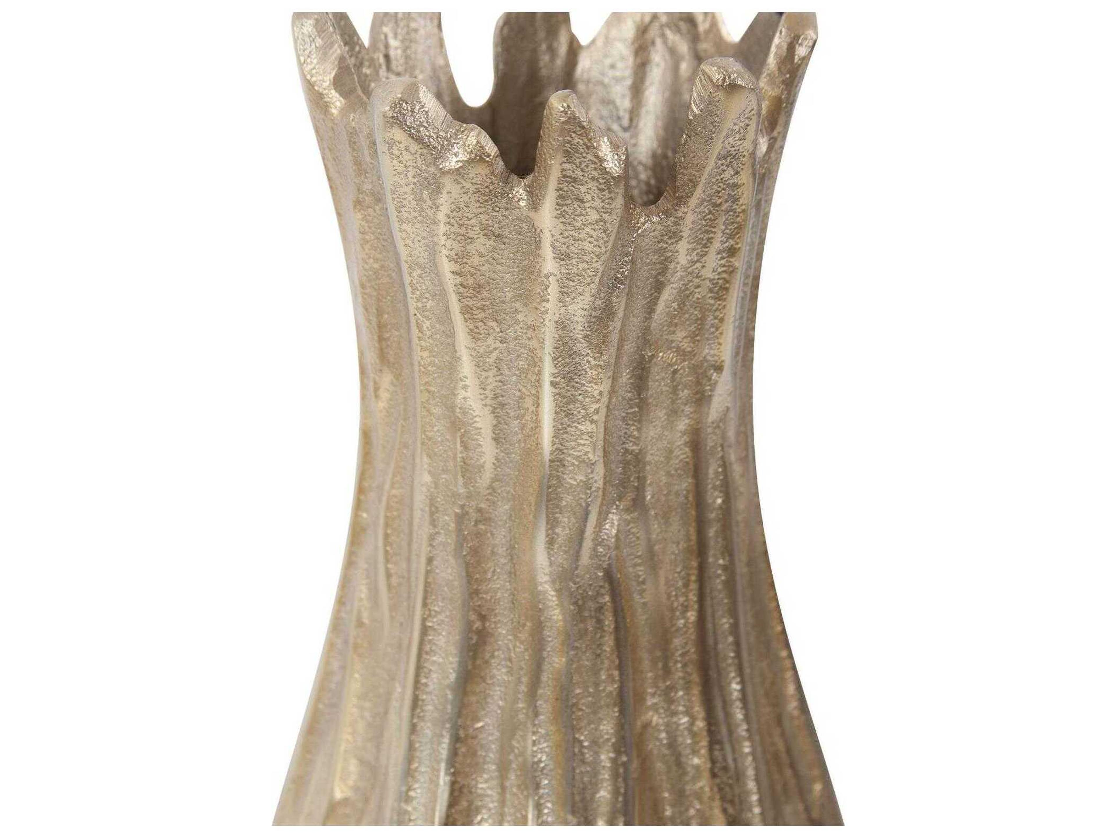 Howard Elliott Sycamore Lustrous Gold Vase