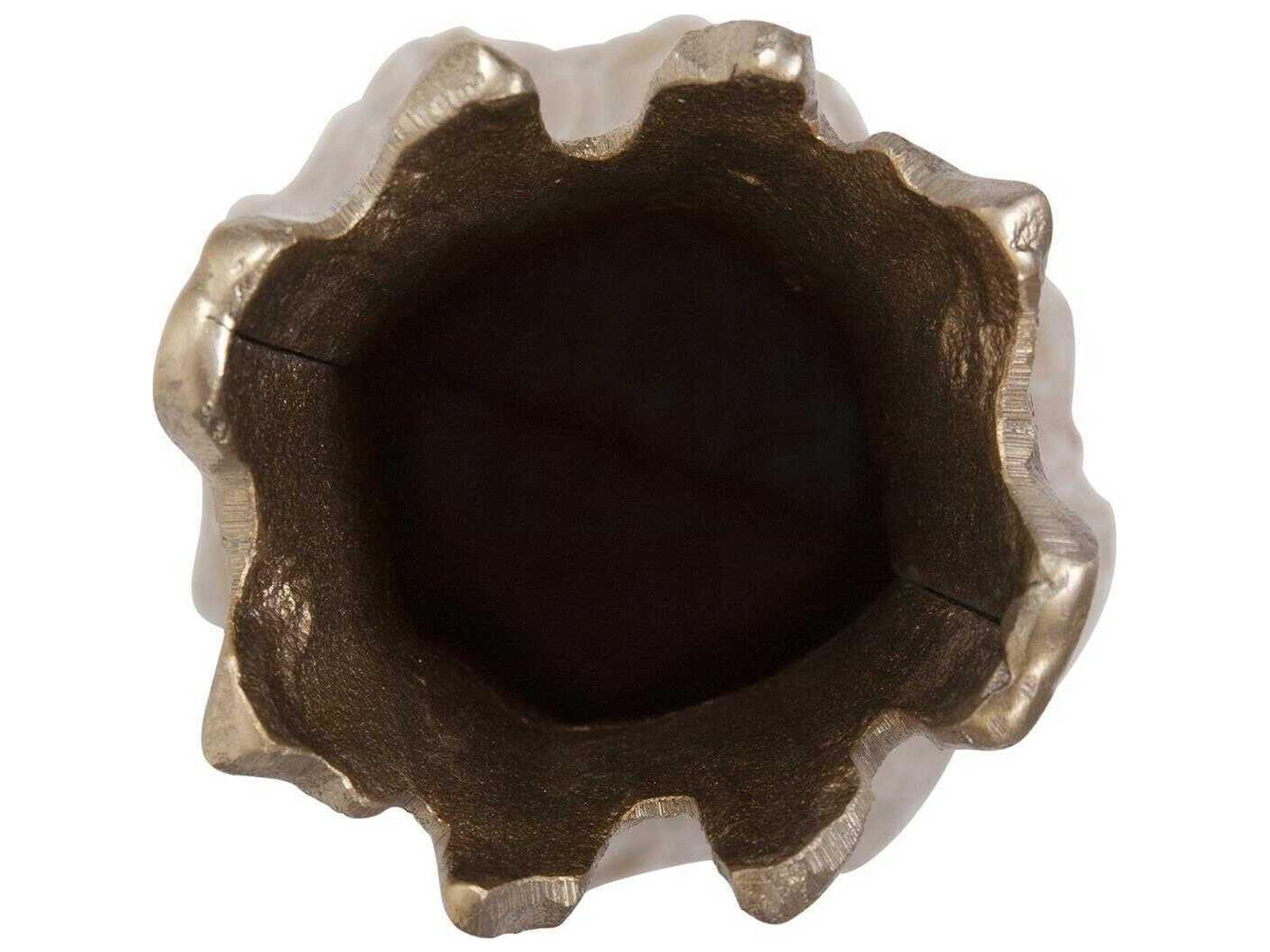 Howard Elliott Sycamore Lustrous Gold Vase