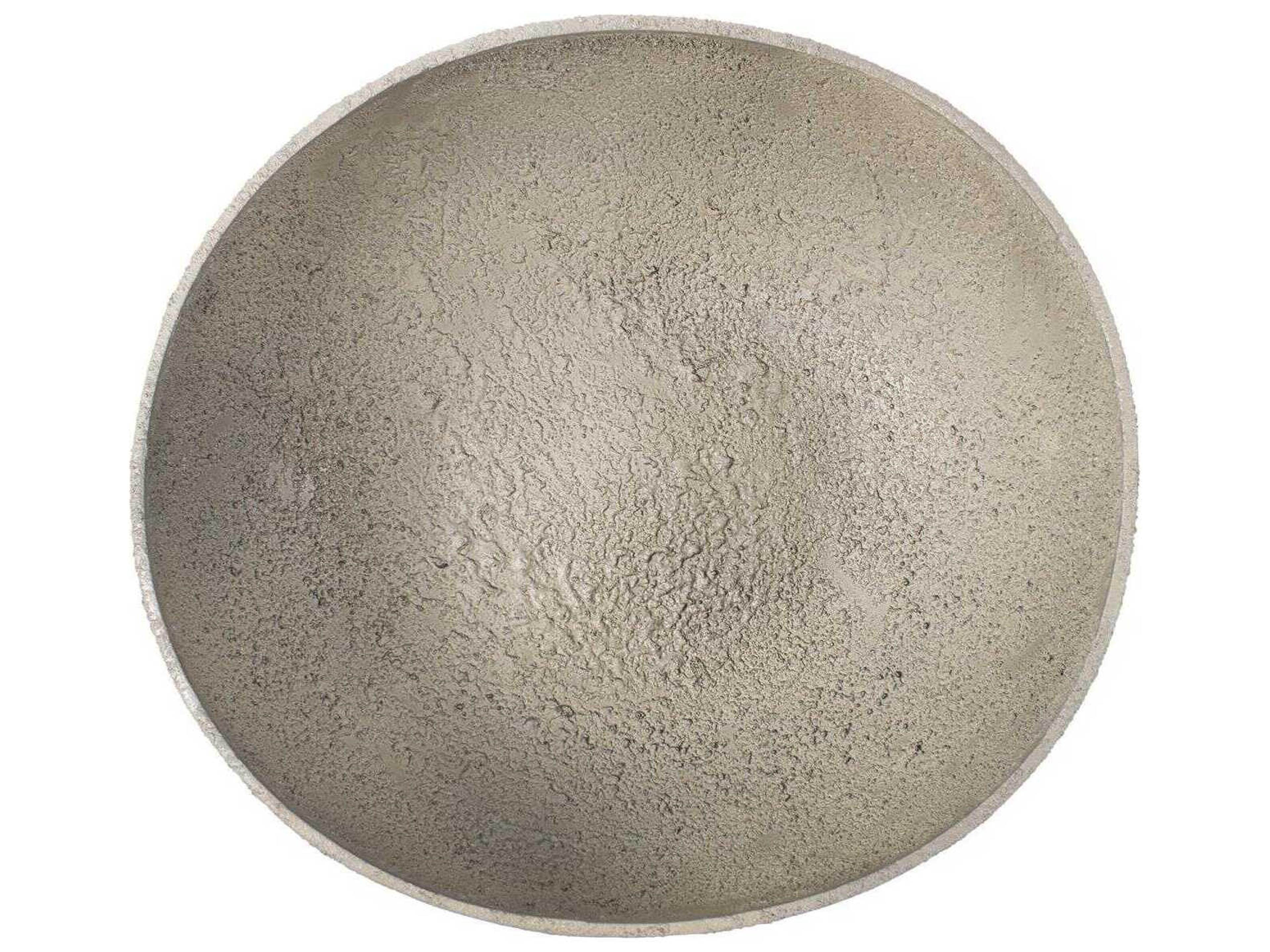 Howard Elliott Taupe Textured Blanton Round Decorative Bowl