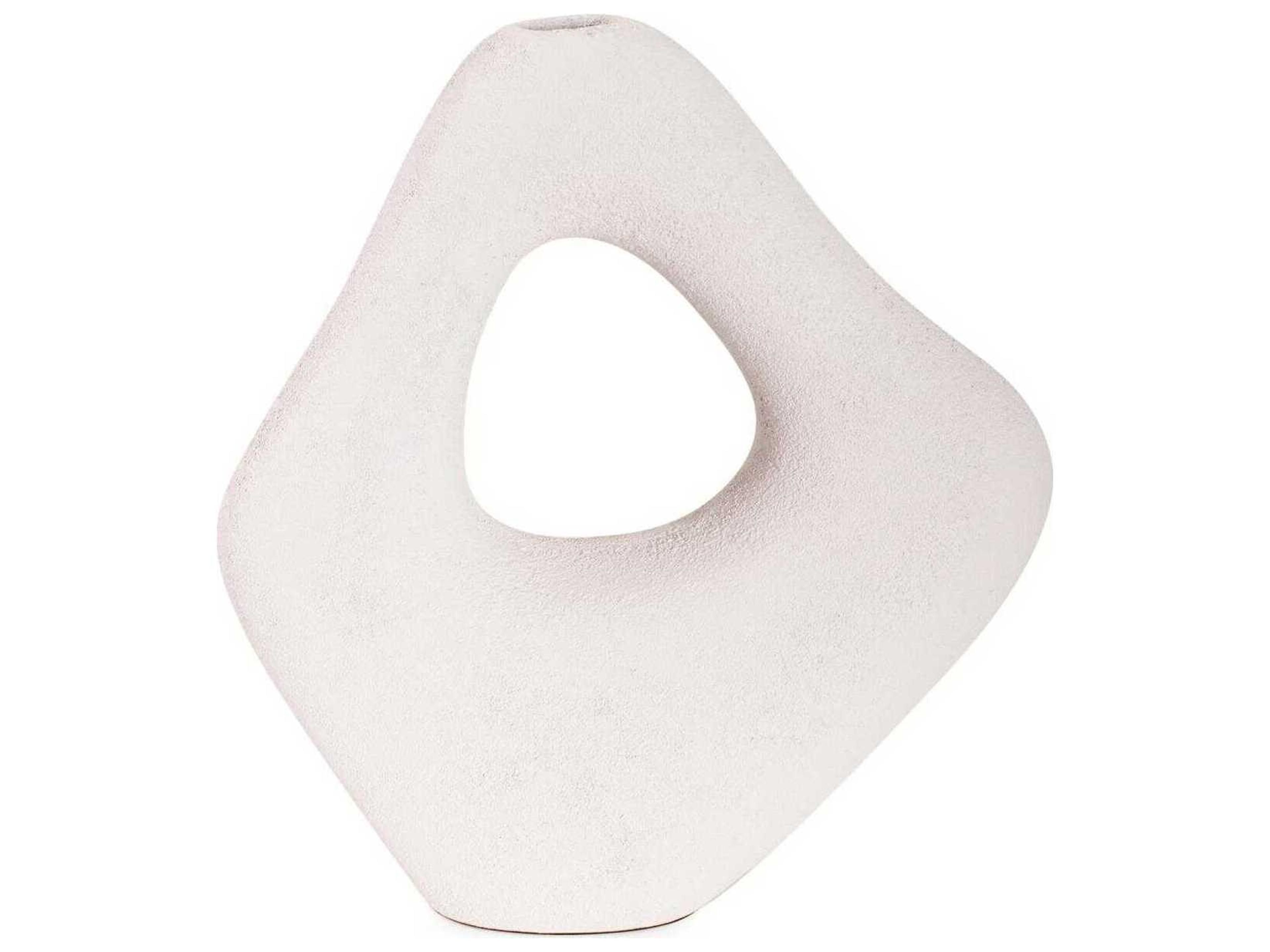 Howard Elliott Saar Abstract White Cloud Vase