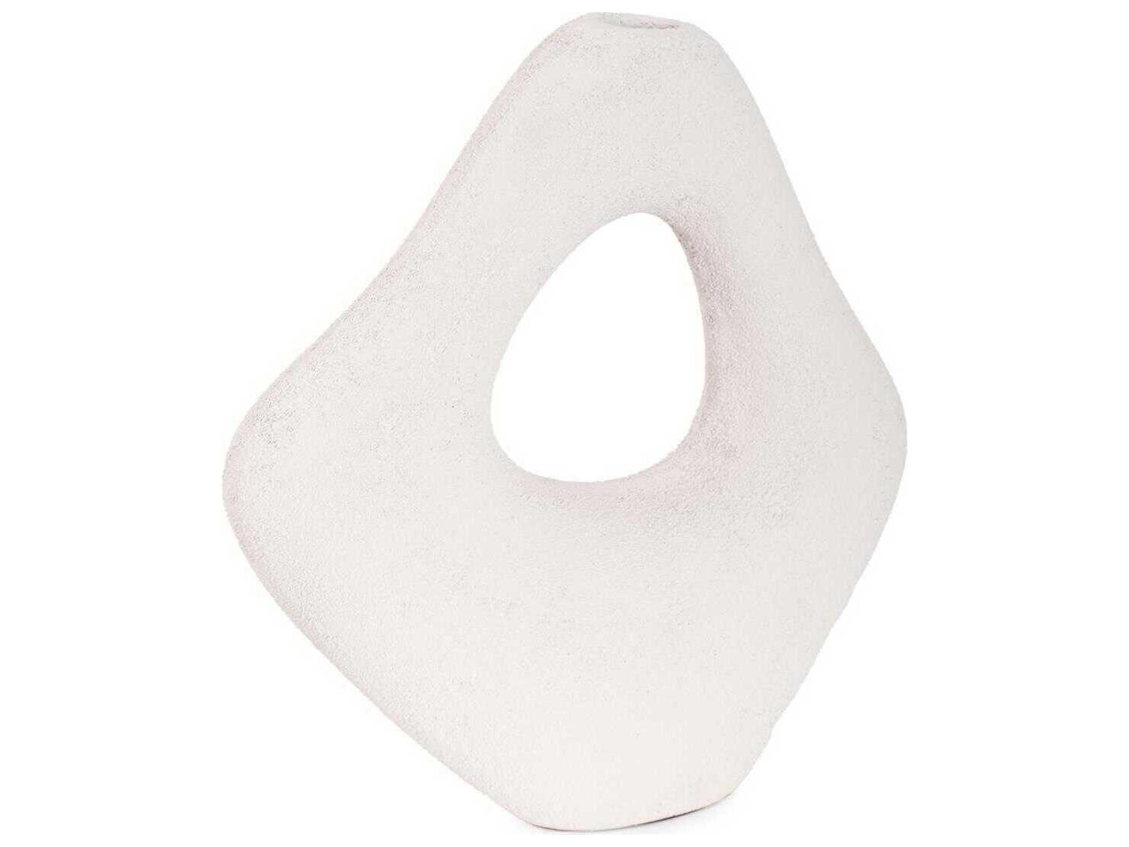 Howard Elliott Saar Abstract White Cloud Vase