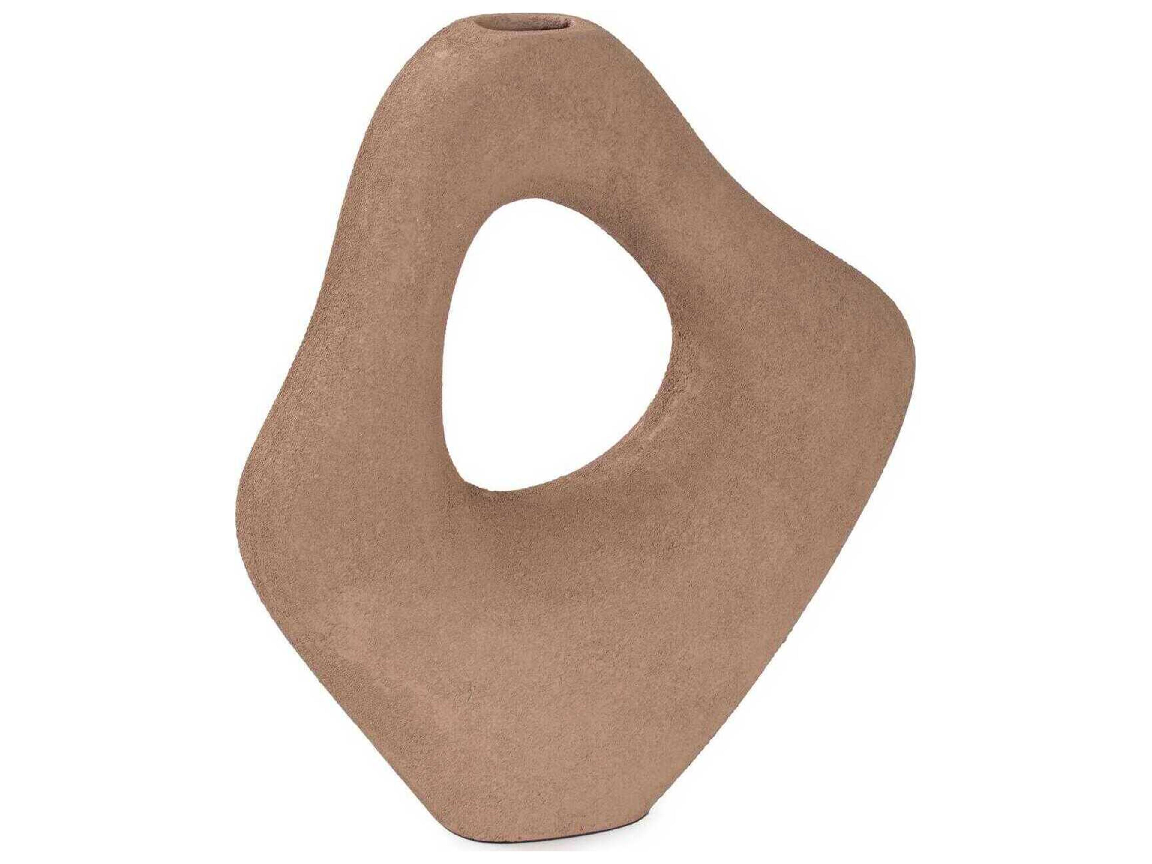 Howard Elliott Saar Abstract Desert Sand Vase