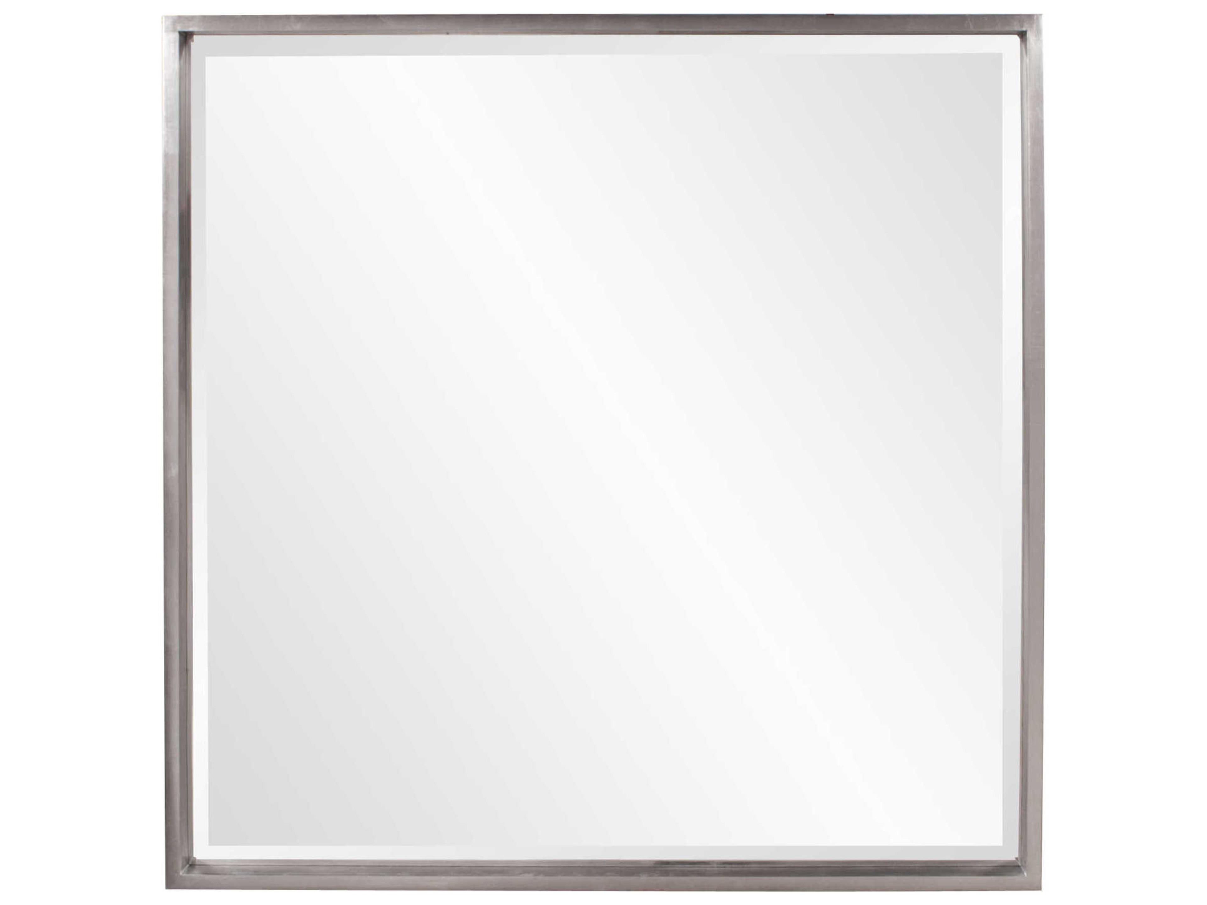 Isa Bright Nickel Square Wall Mirror