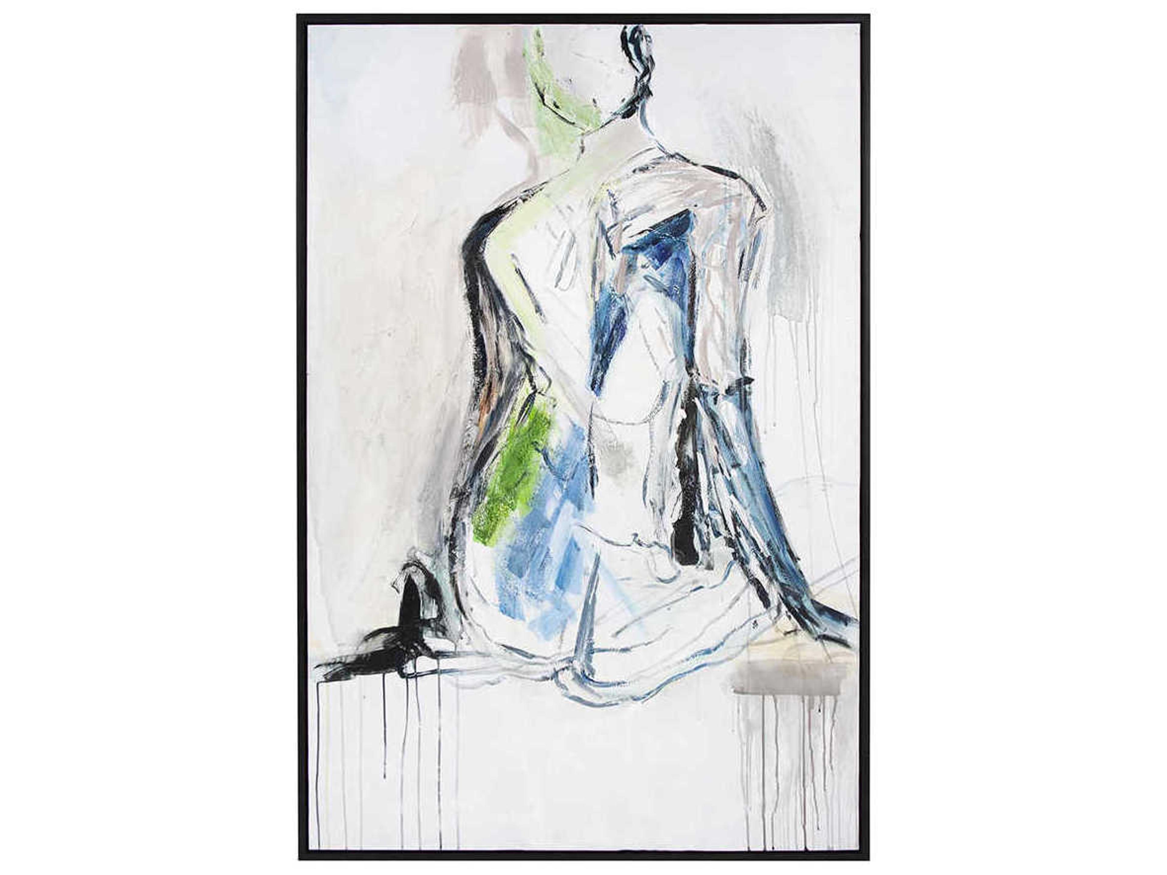 Howard Elliott Glamour Pose Hand Painted Canvas Wall Art