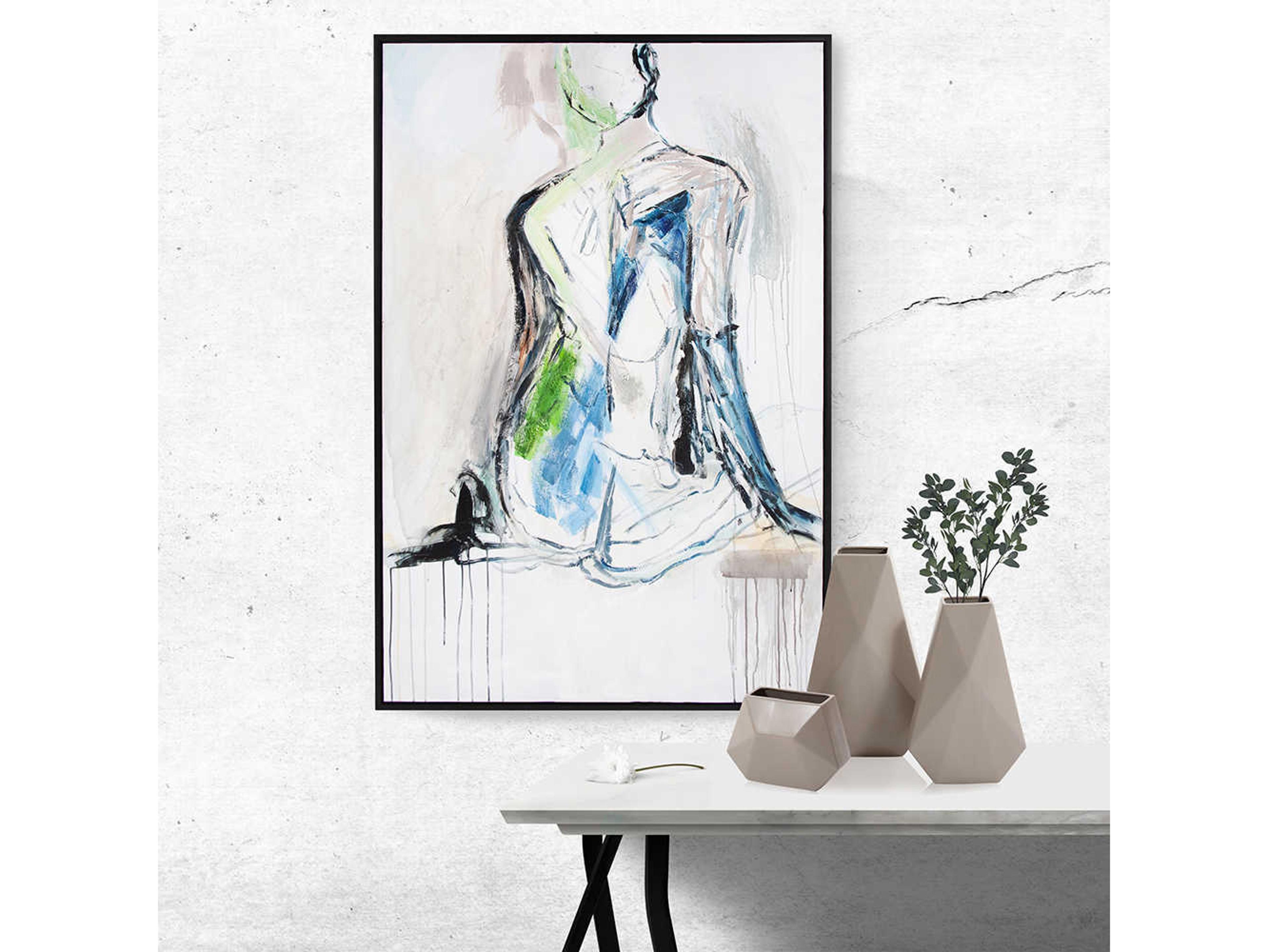 Howard Elliott Glamour Pose Hand Painted Canvas Wall Art