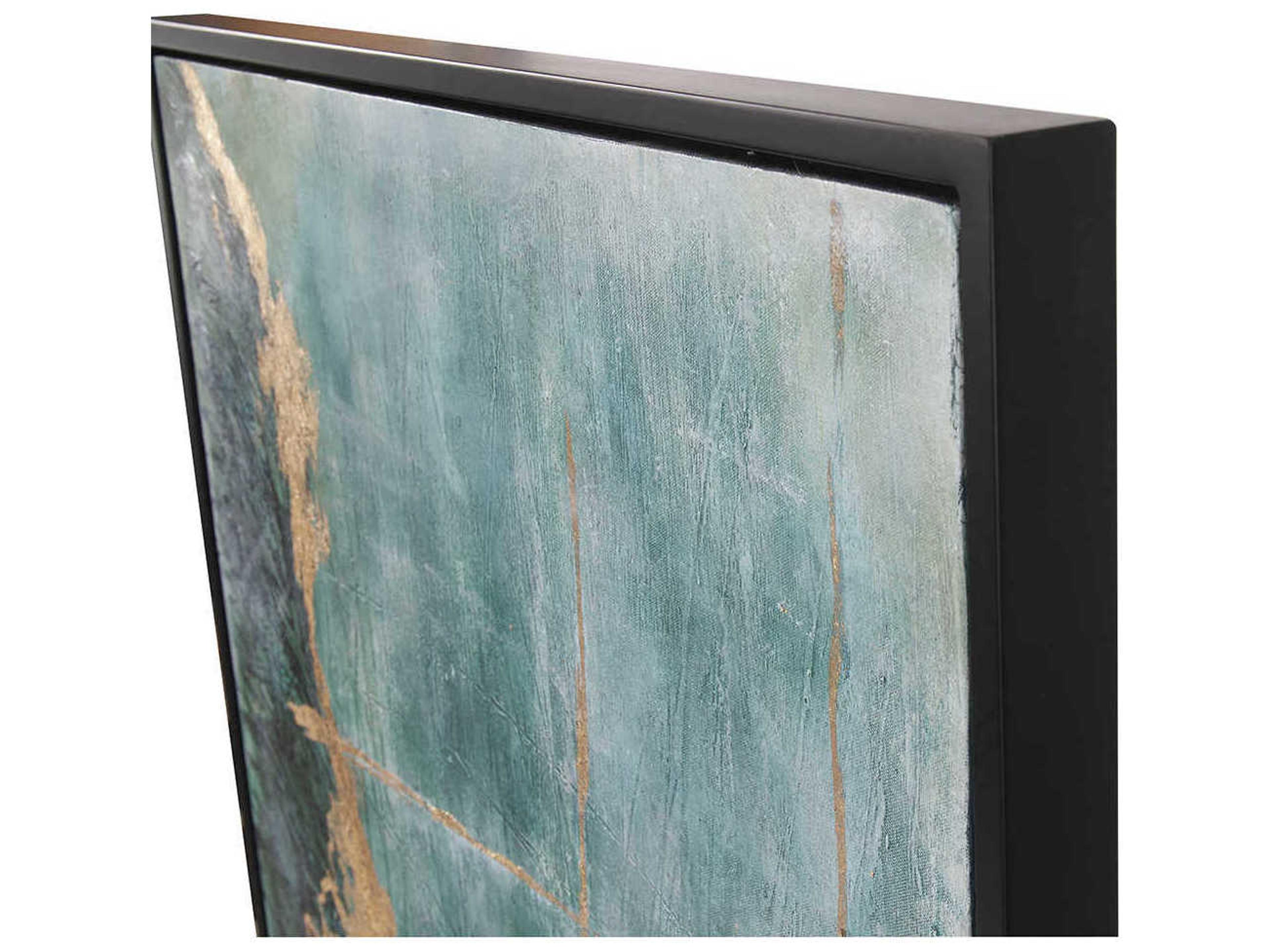 Howard Elliott Ocean Wave #2 Hand Painted Canvas Wall Art