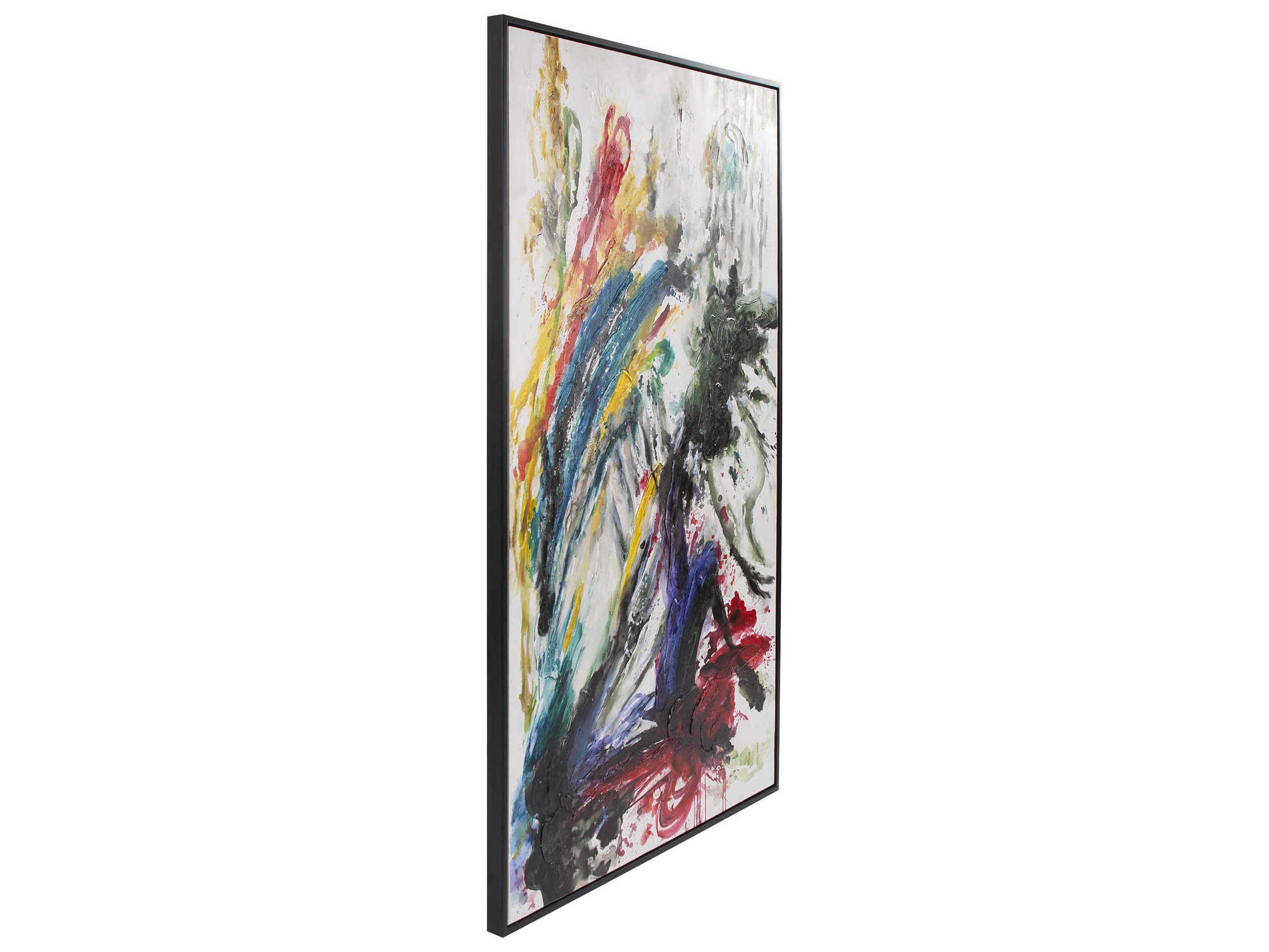 Spring Emerges Hand Painted Canvas Wall Art