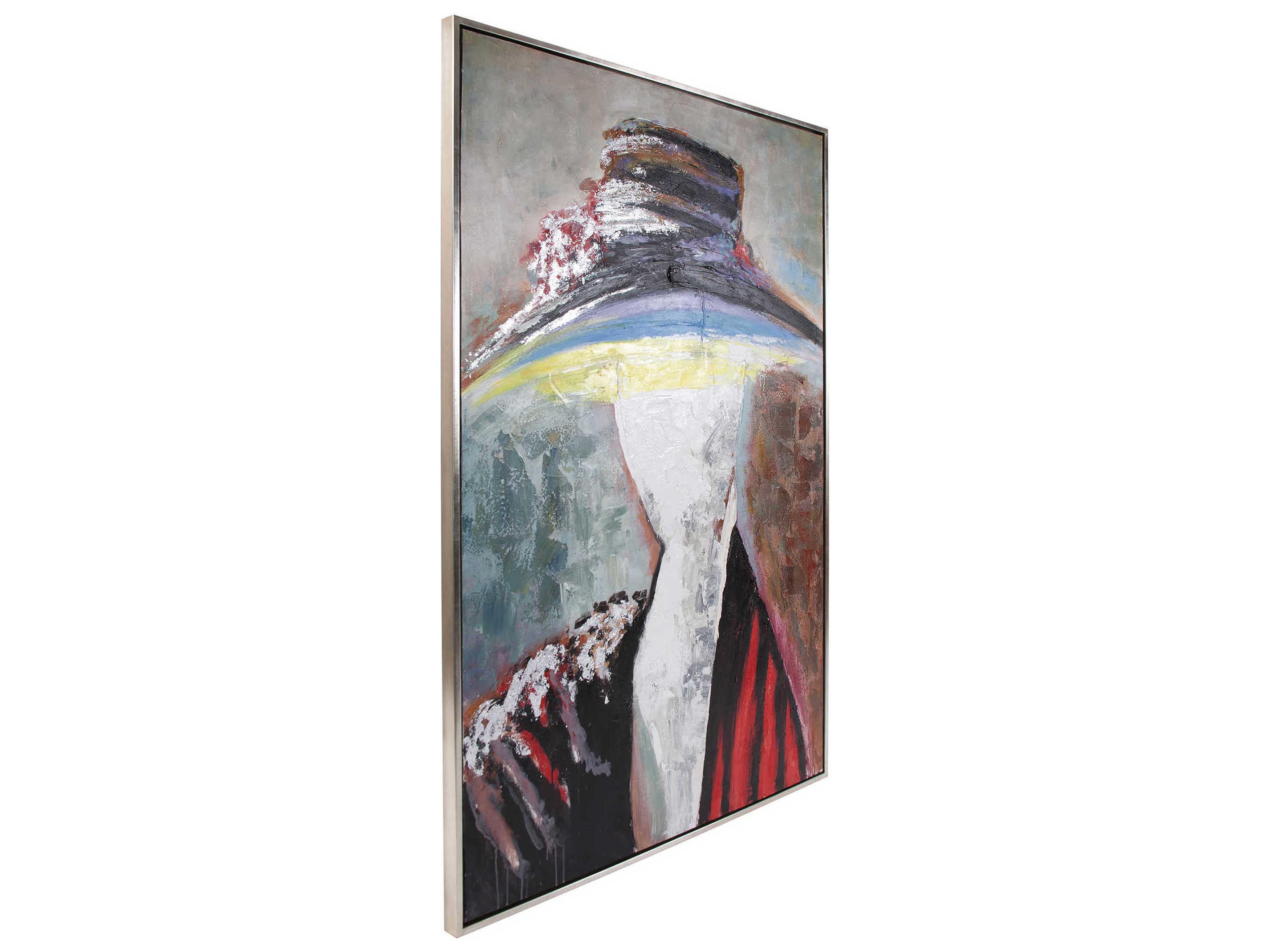 Howard Elliott Lady Marta Hand Painted Canvas Wall Art