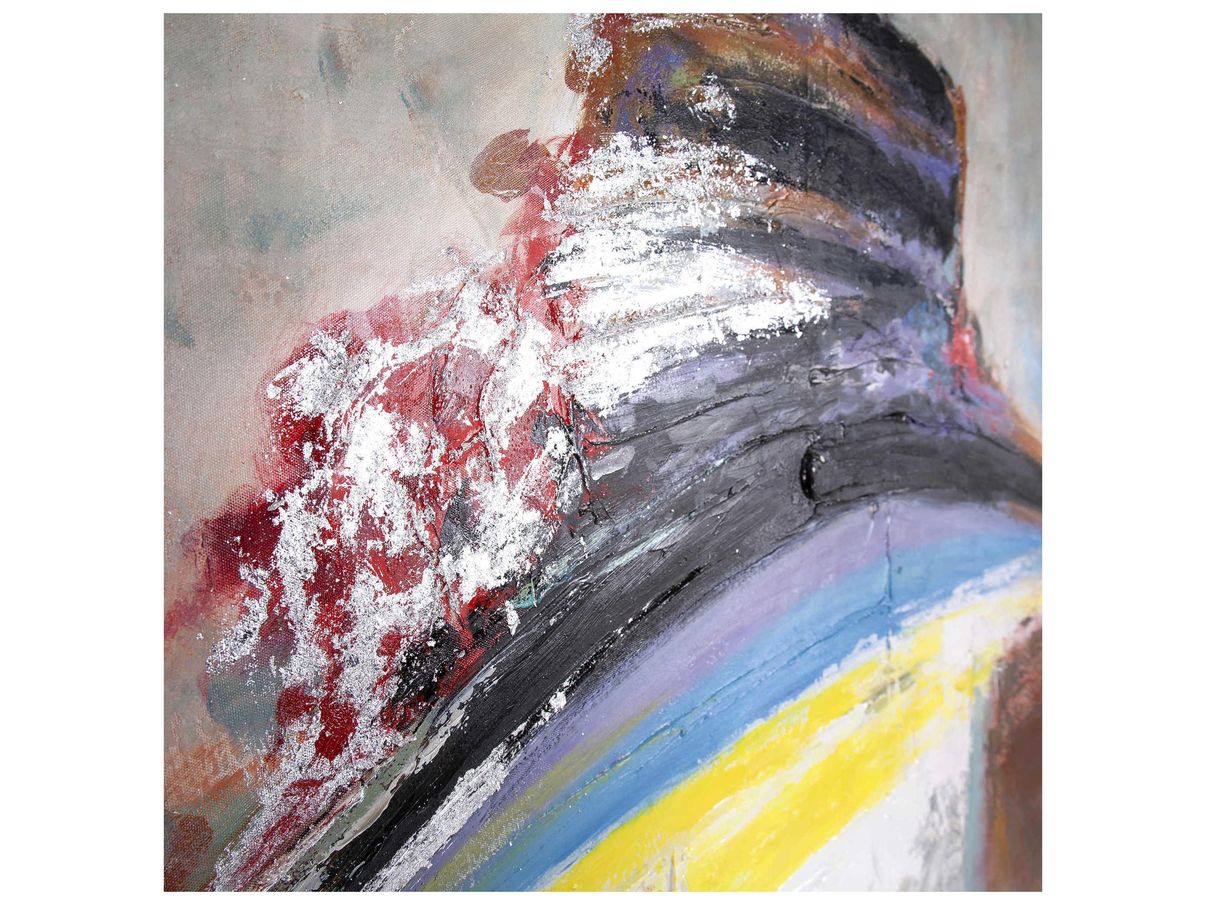 Howard Elliott Lady Marta Hand Painted Canvas Wall Art