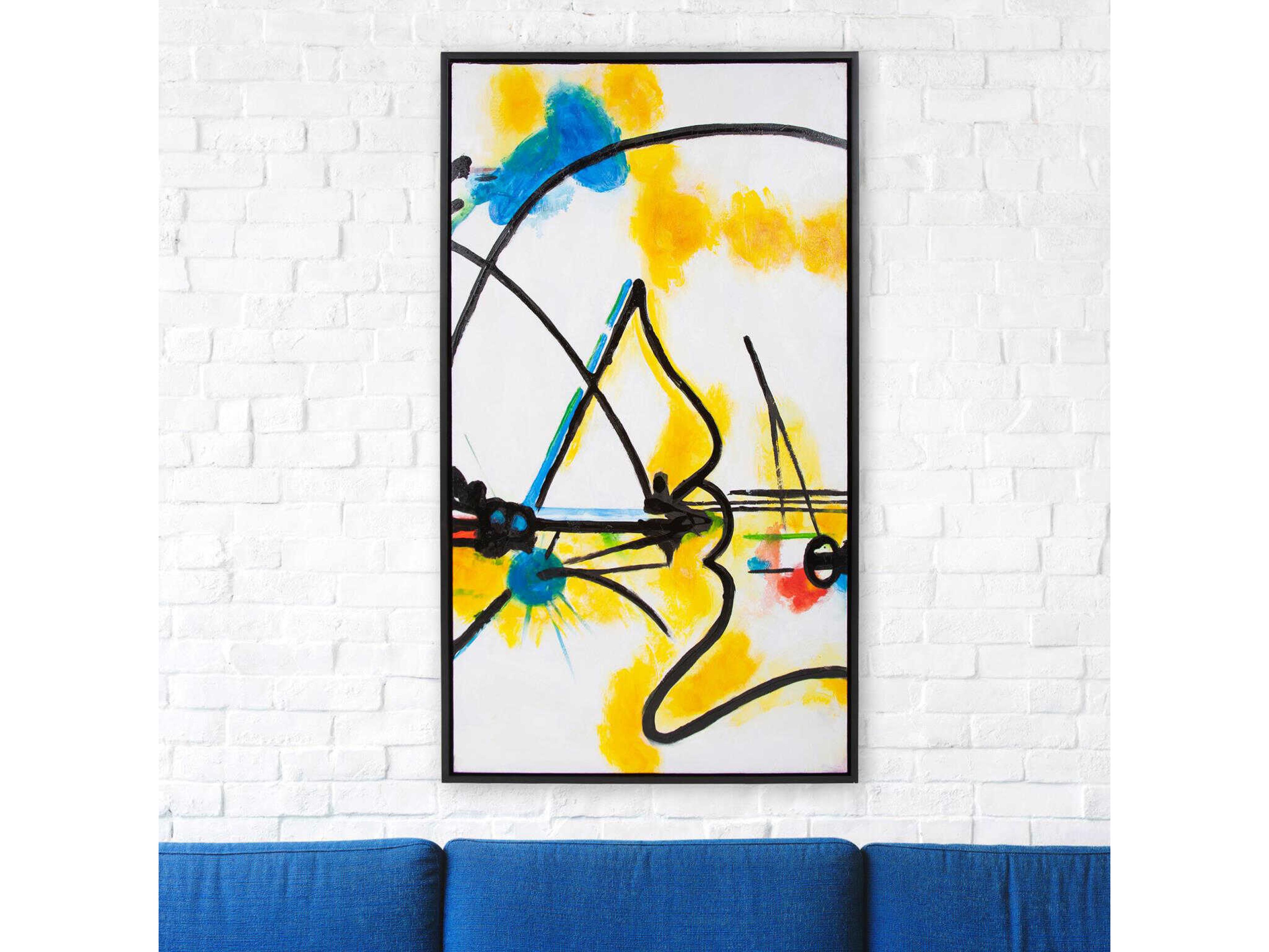 Howard Elliott Building Art One Wall at a Time Hand Painted Original Art #2