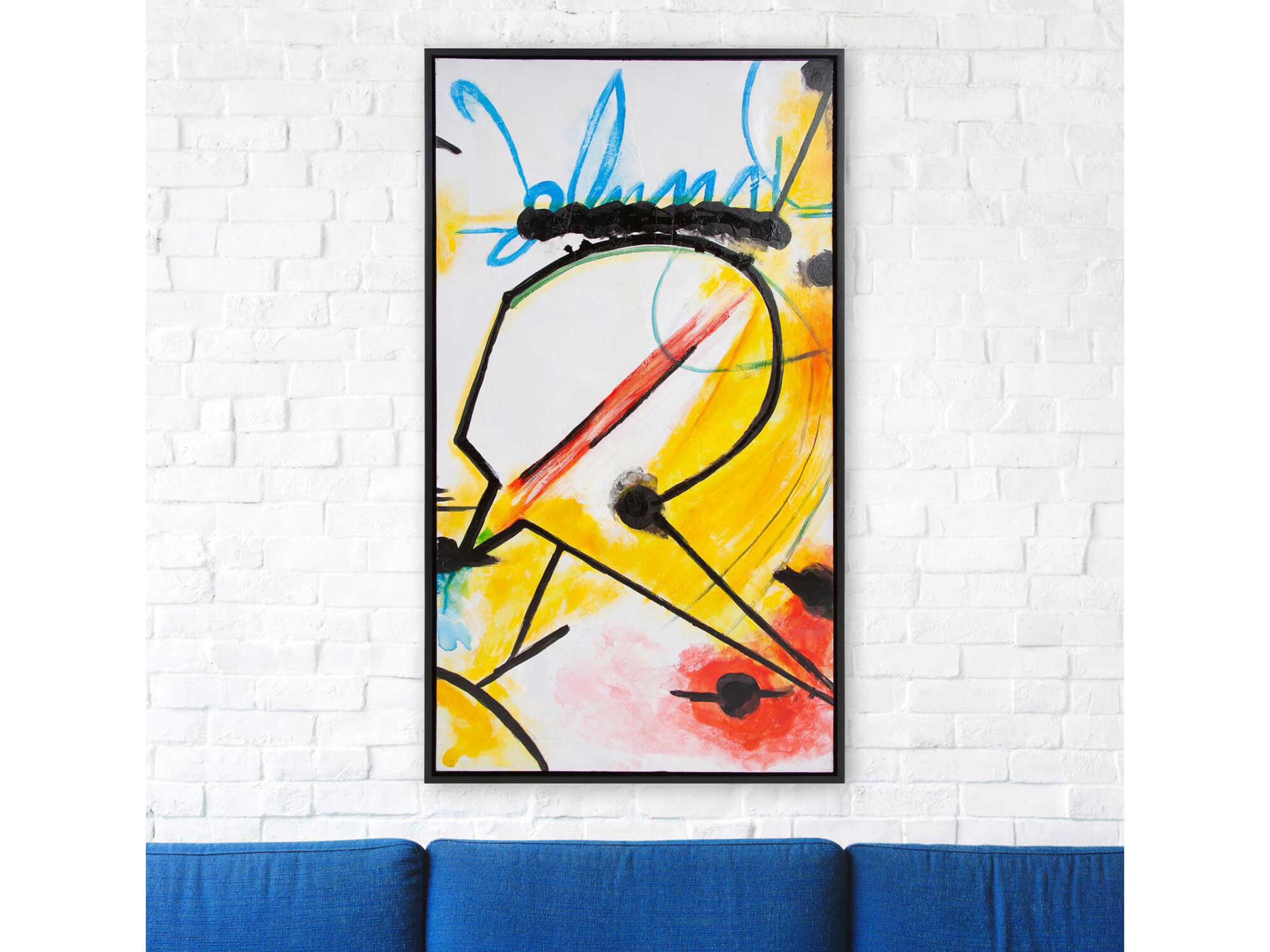 Howard Elliott Building Art One Wall at a Time Hand Painted Original Art #3