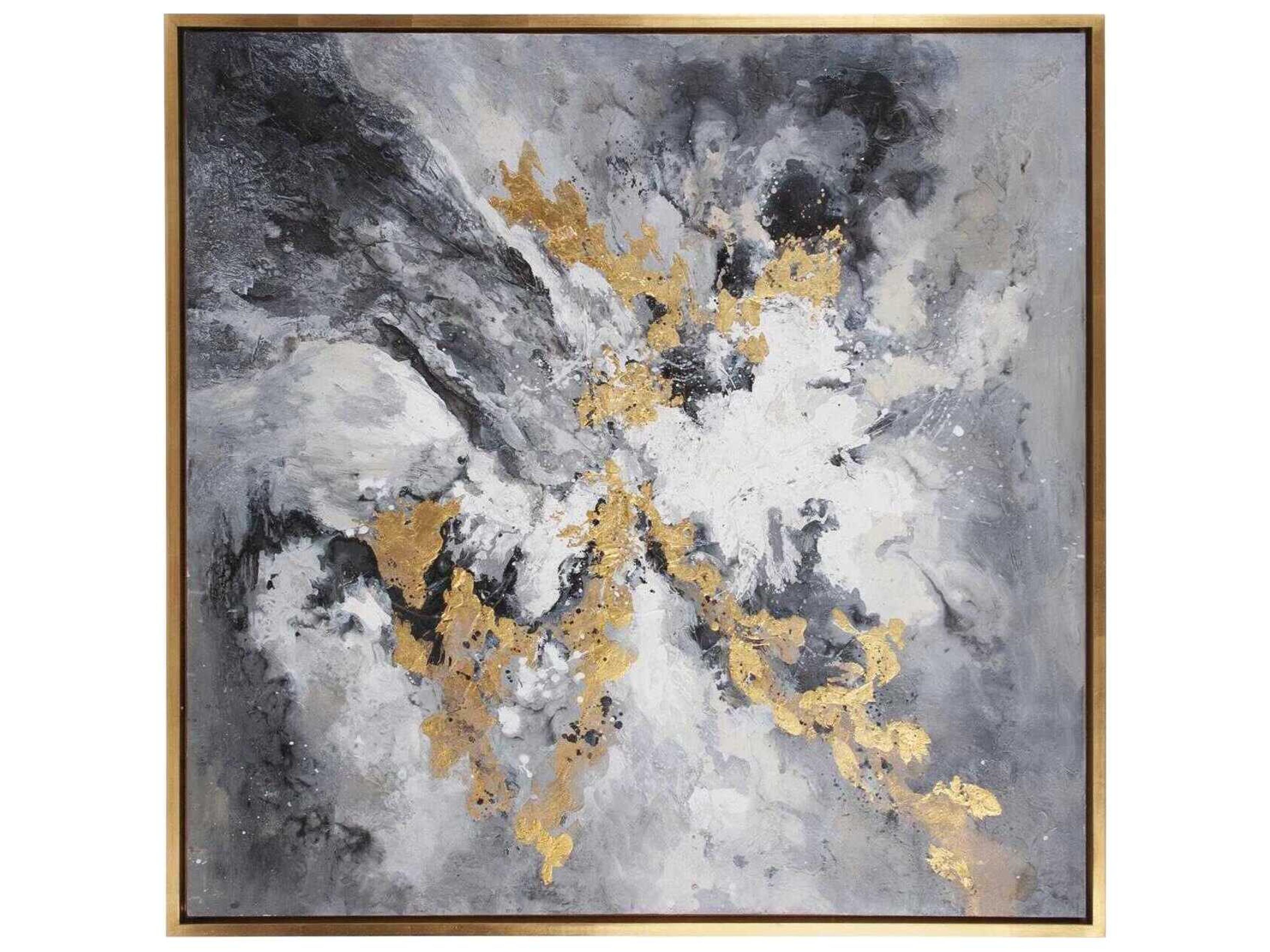 Golden Clouds Wall Art