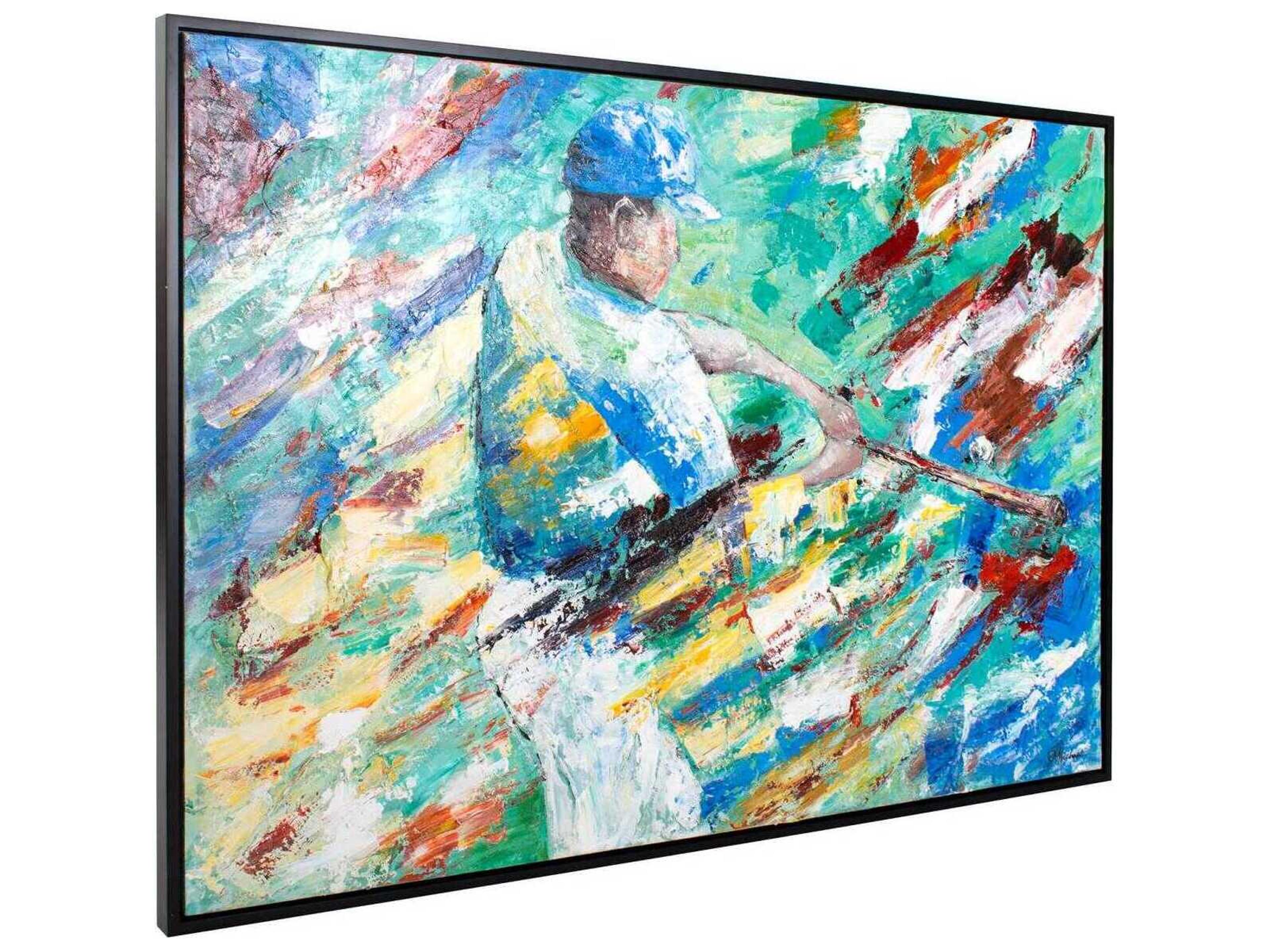 Howard Elliott Home Run Swing Wall Art