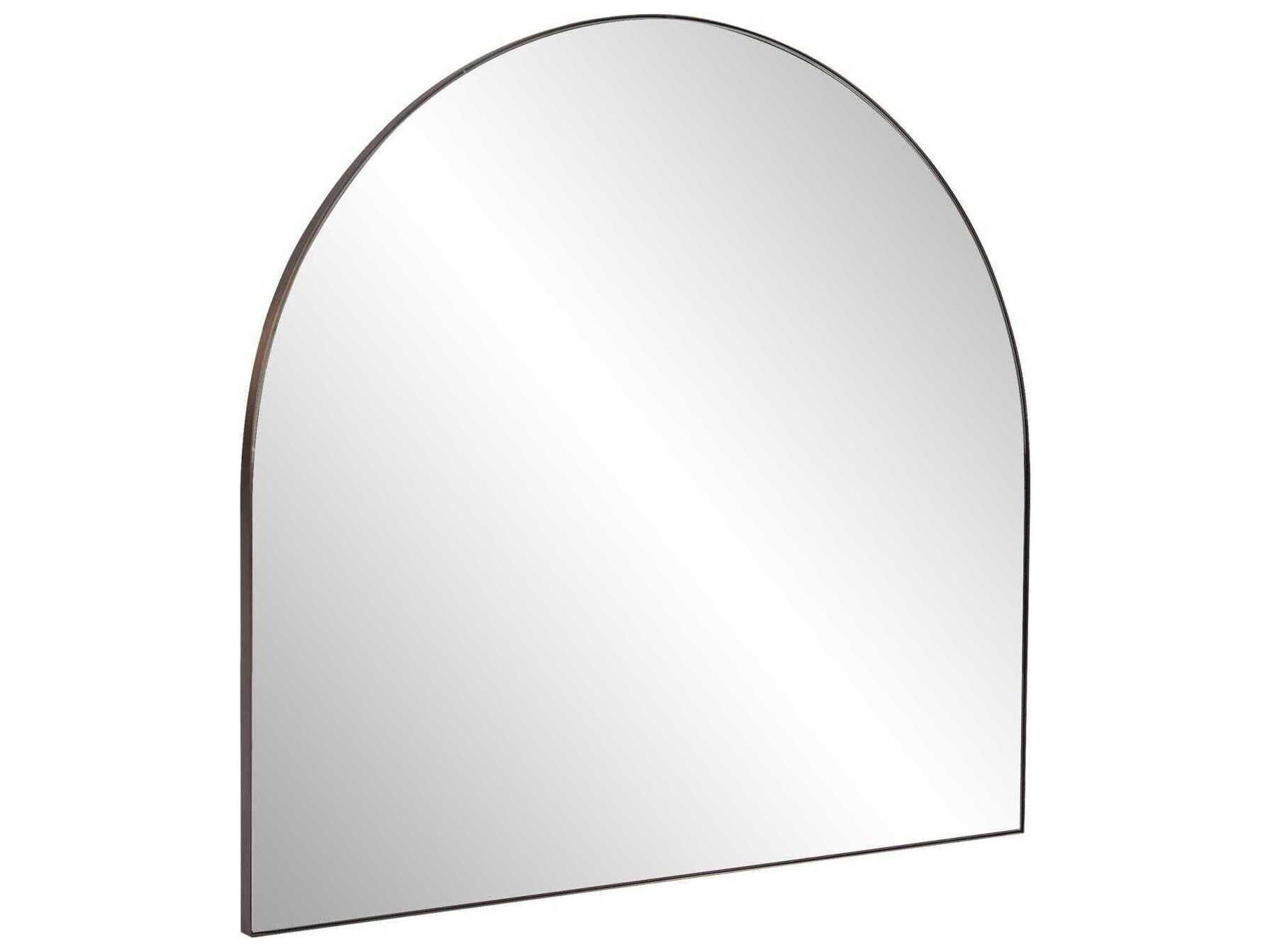 Howard Elliott Van Buren Brass Wall Mirror