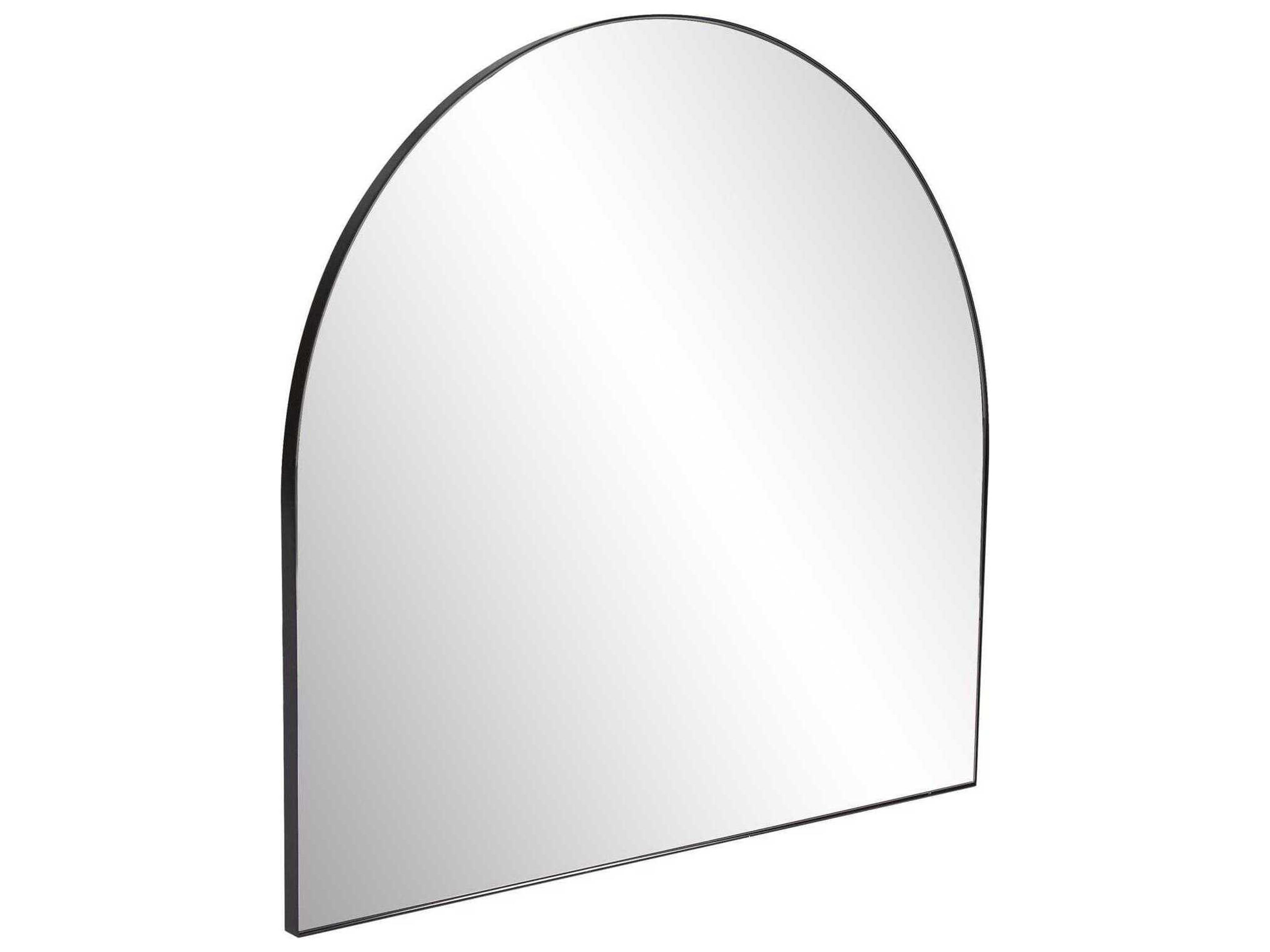 Howard Elliott Van Buren Black Wall Mirror