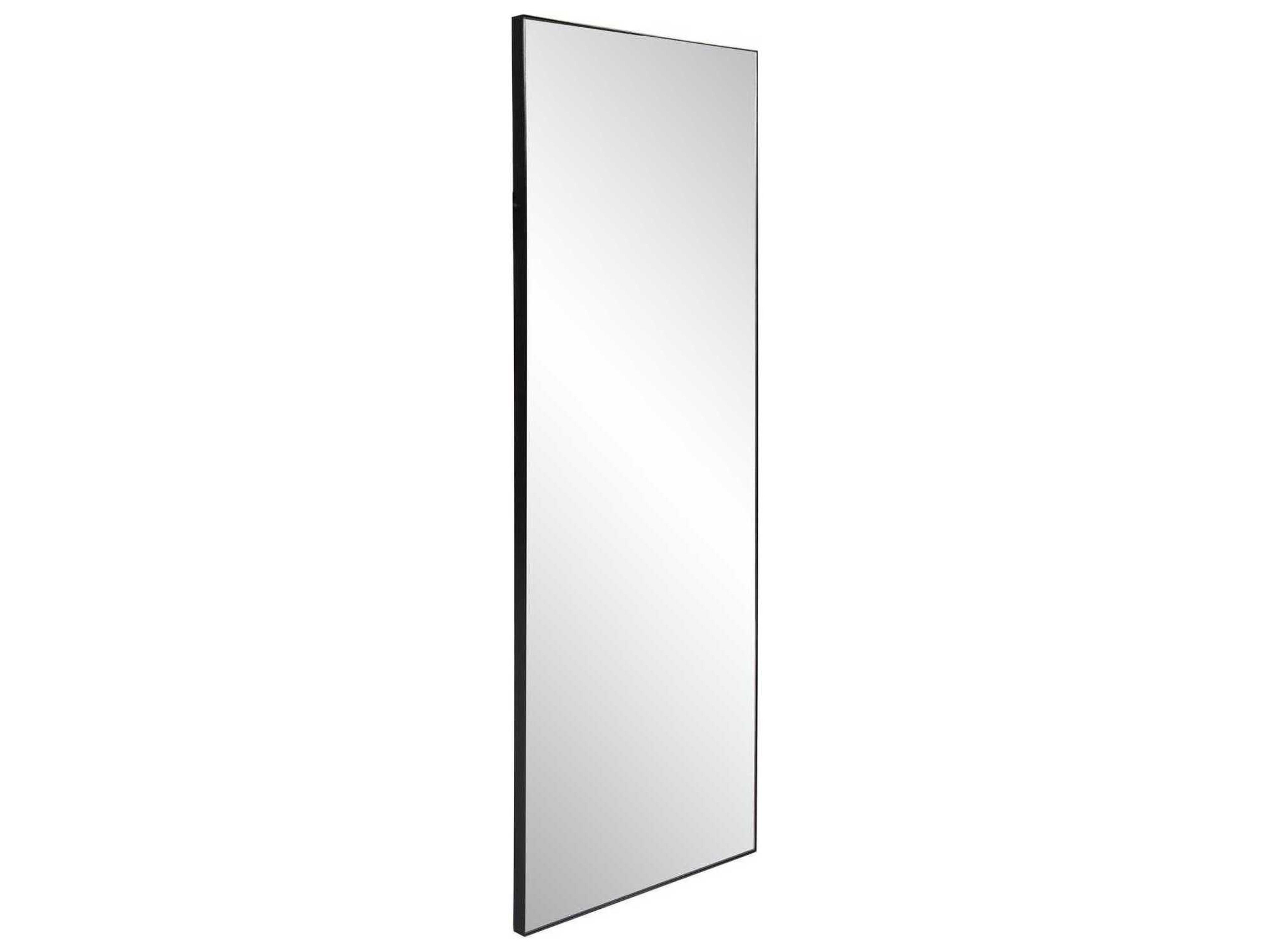 Van Buren Black Rectangular Wall Mirror