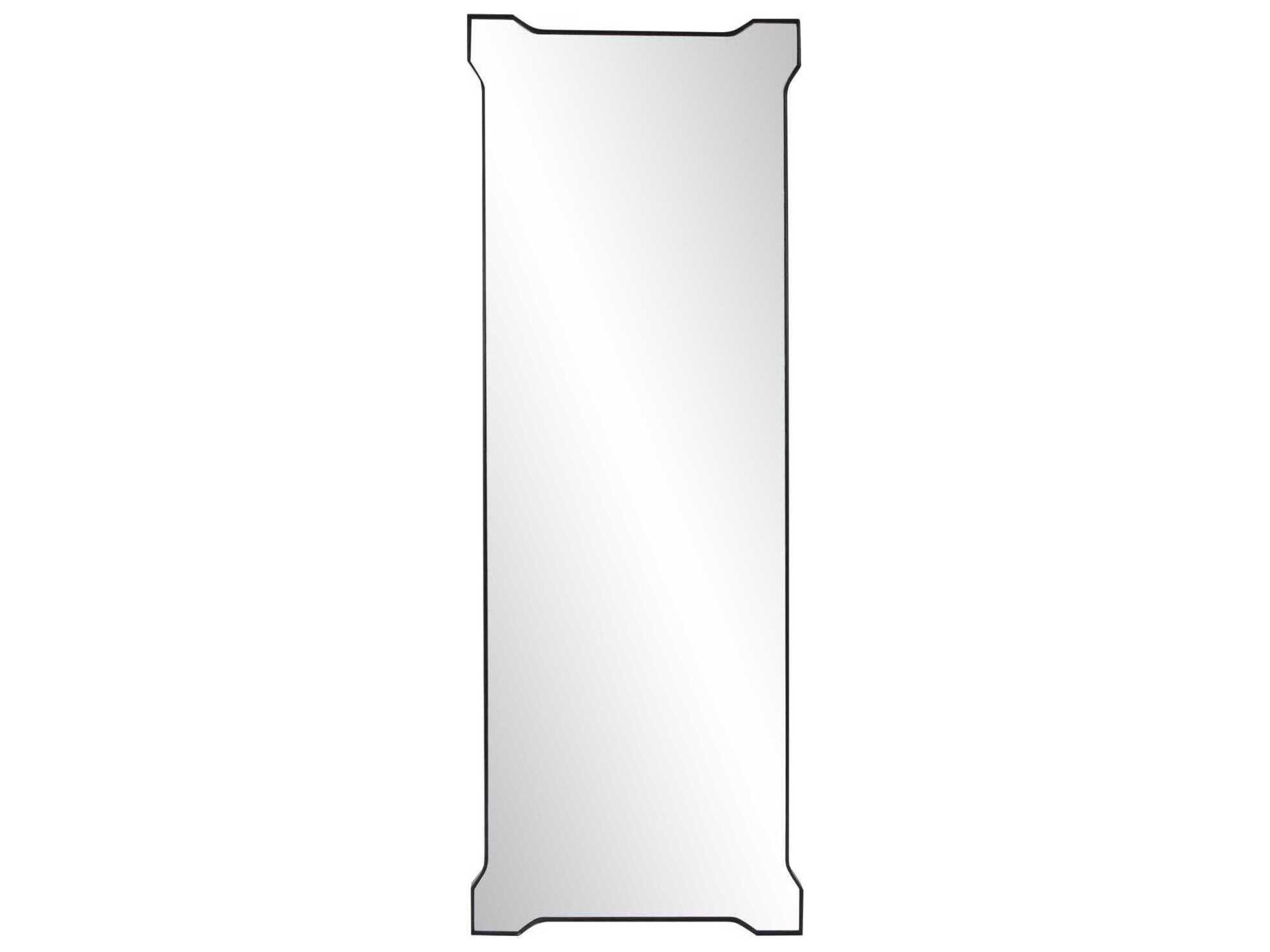 Howard Elliott Irina Matte Black Wall Mirror