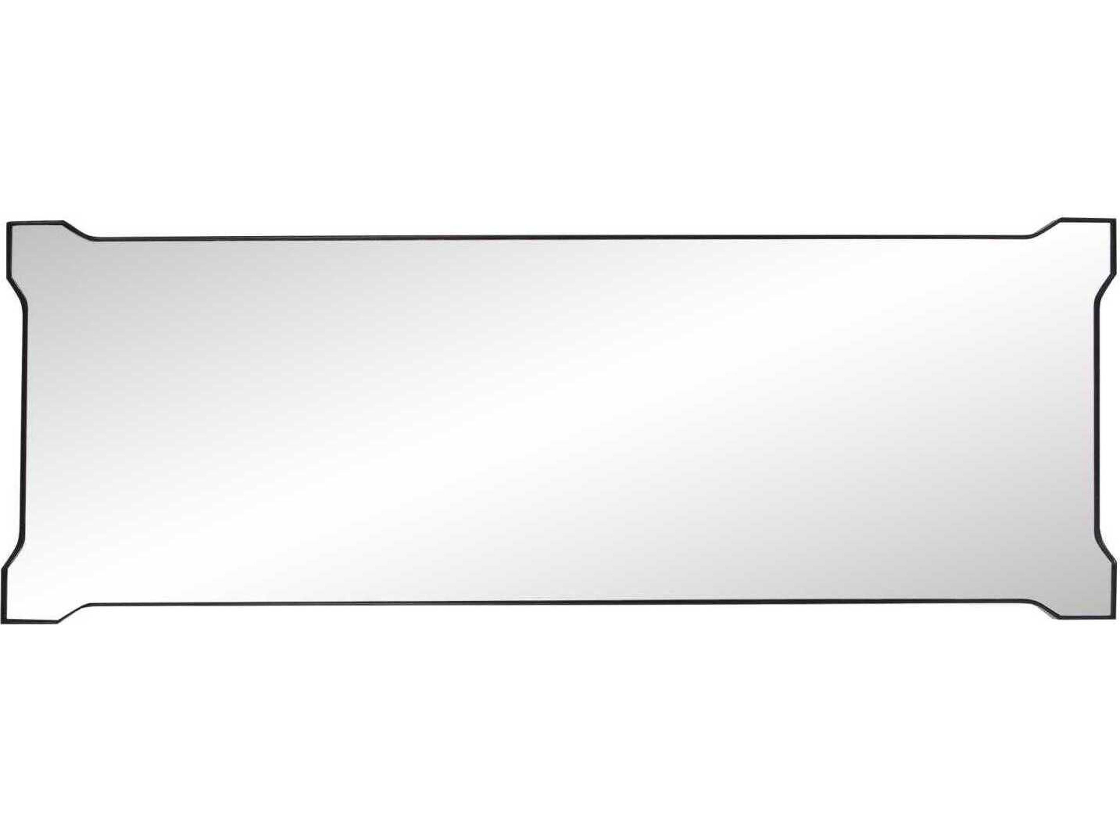 Howard Elliott Irina Matte Black Wall Mirror