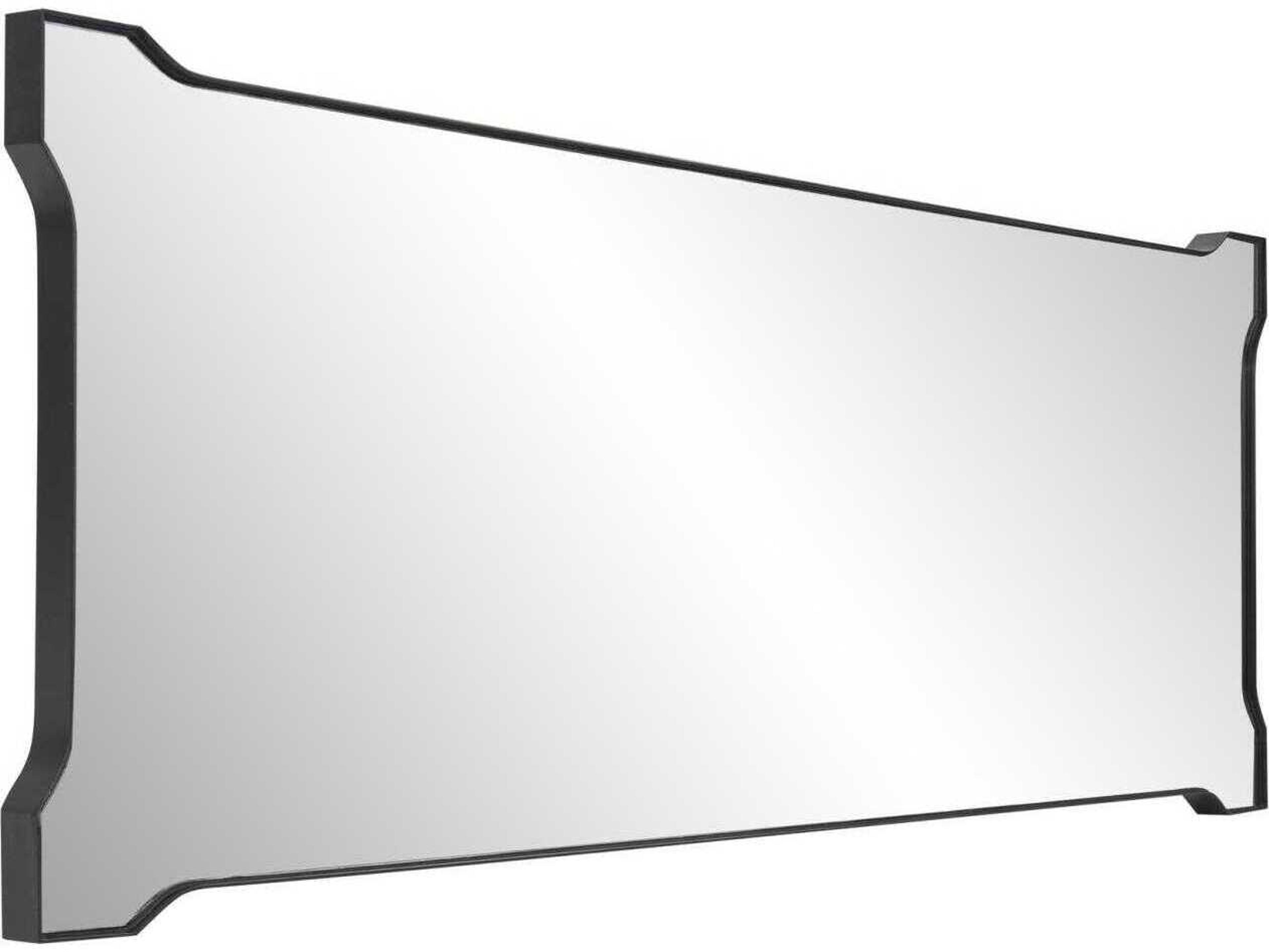 Howard Elliott Irina Matte Black Wall Mirror