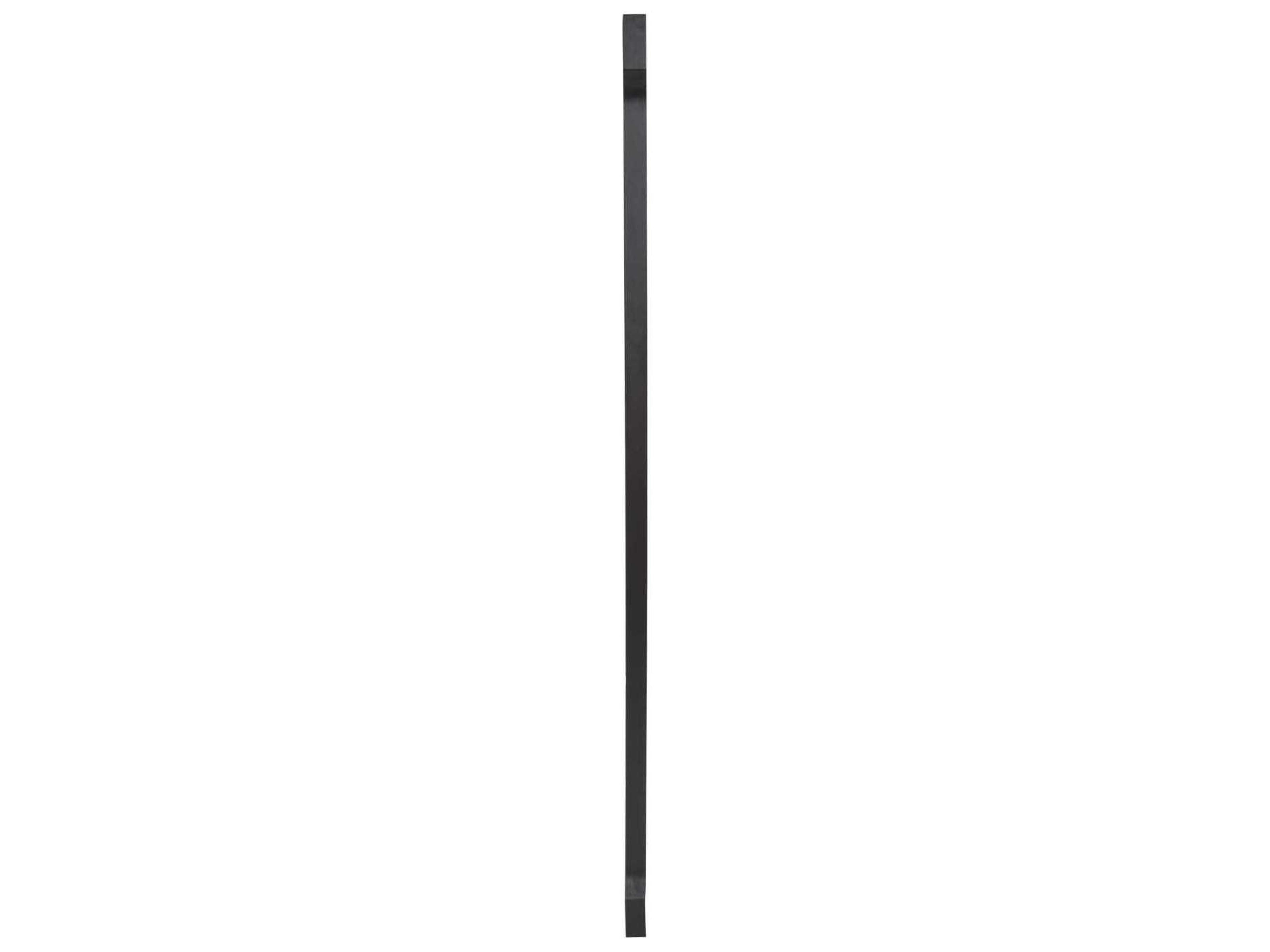 Howard Elliott Irina Matte Black Wall Mirror