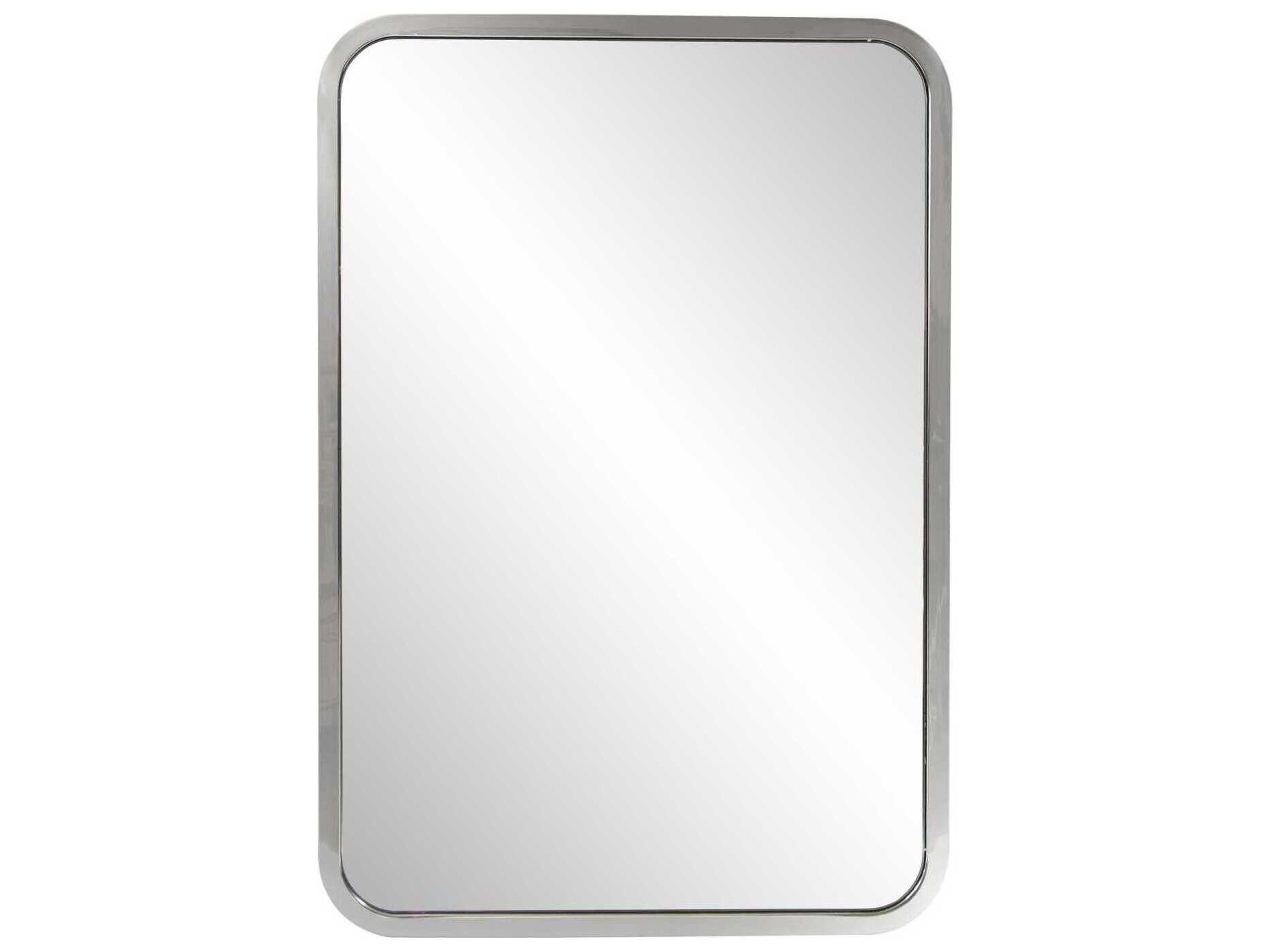Simone Silver Rectangular Wall Mirror