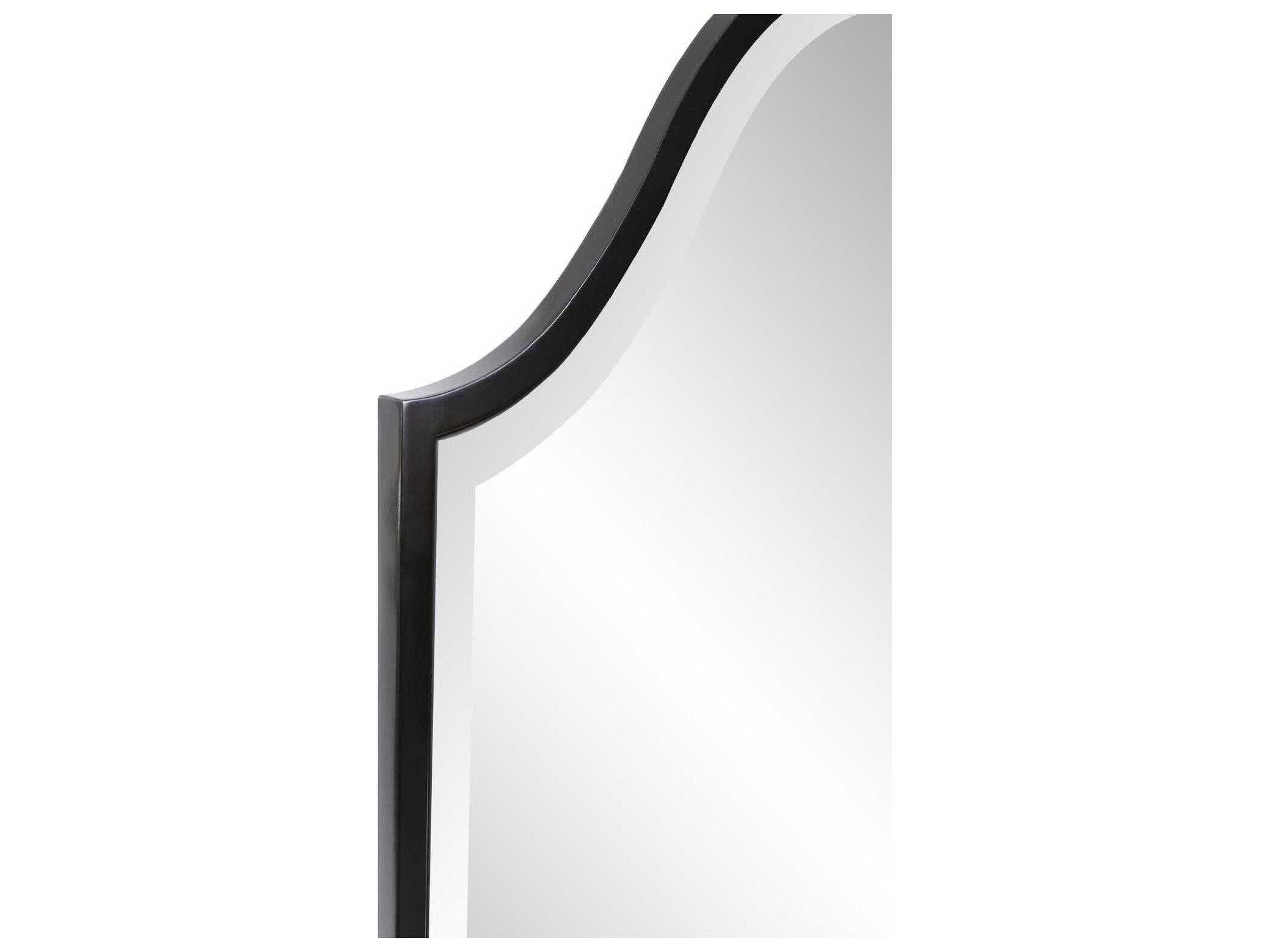 Howard Elliott Bosworth Black Wall Mirror