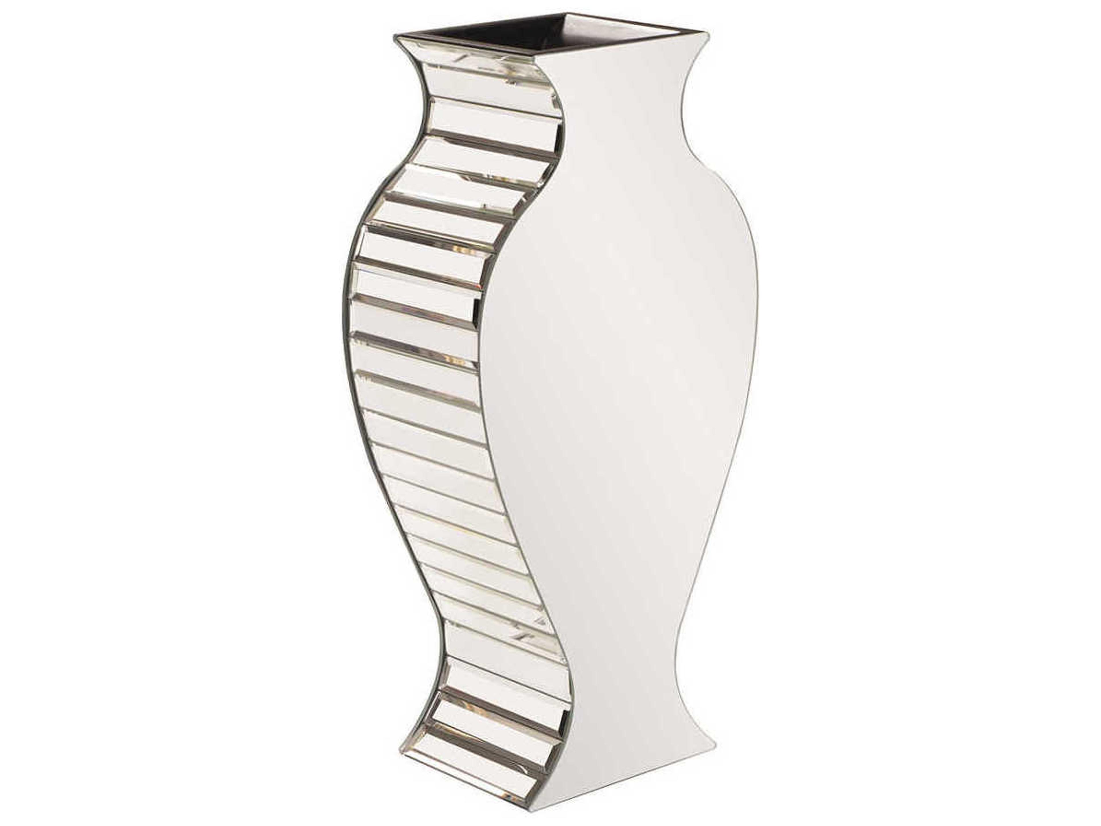 Rounded Mirrored Vase