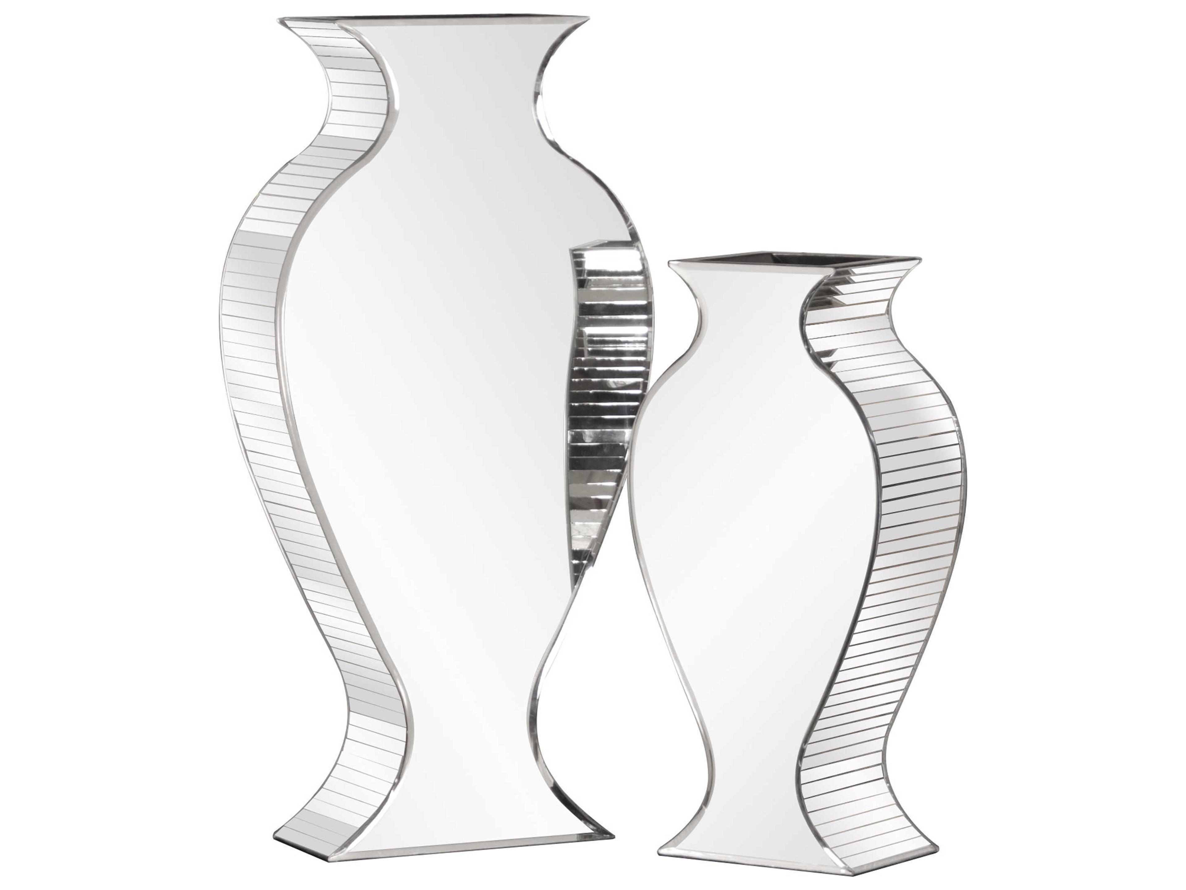Howard Elliott Rounded Mirrored Vase